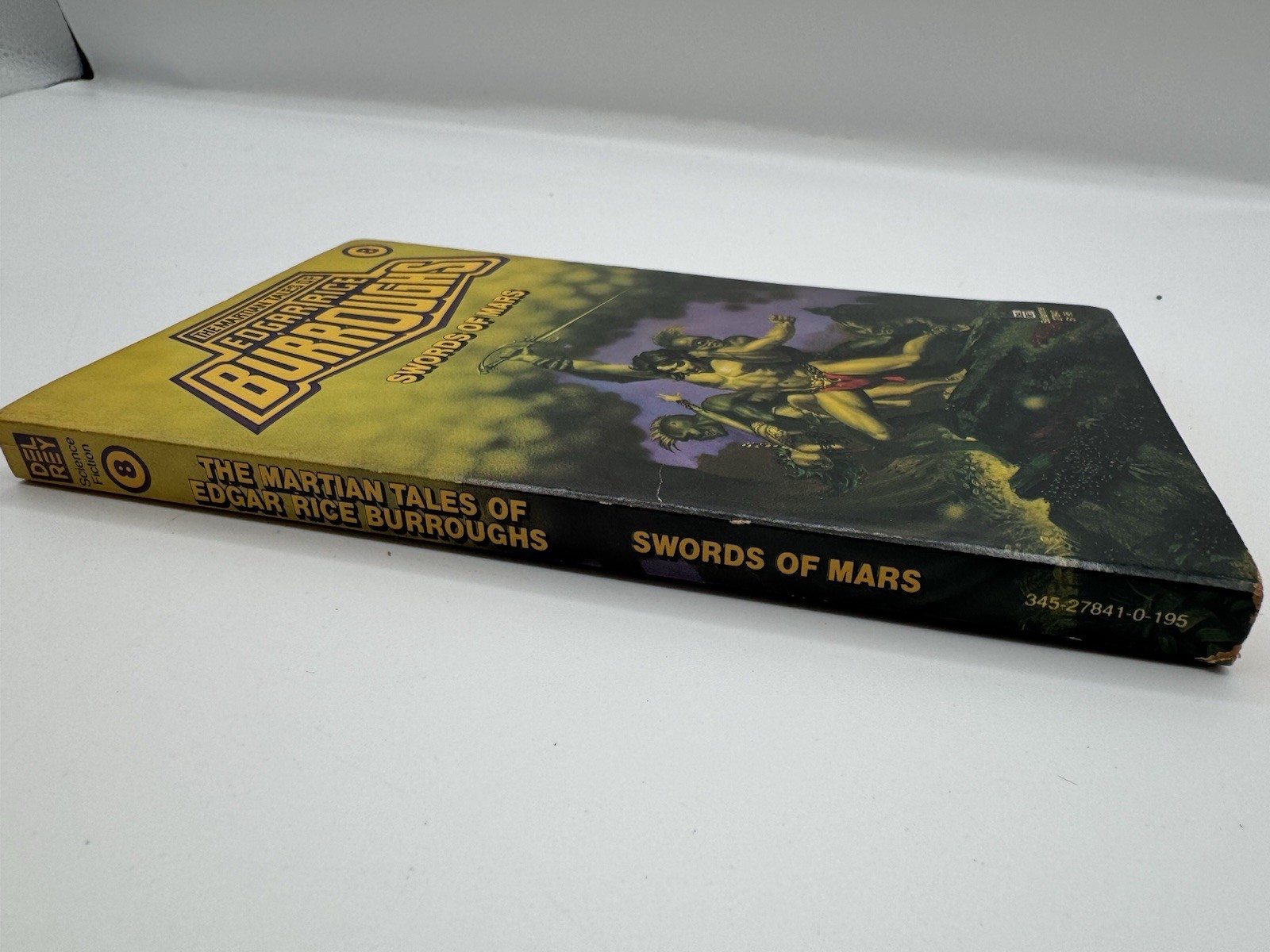 The Martian Tales Of Edgar Rice Burroughs Book Series 7,8 Lot Of 2 Paperback VTG