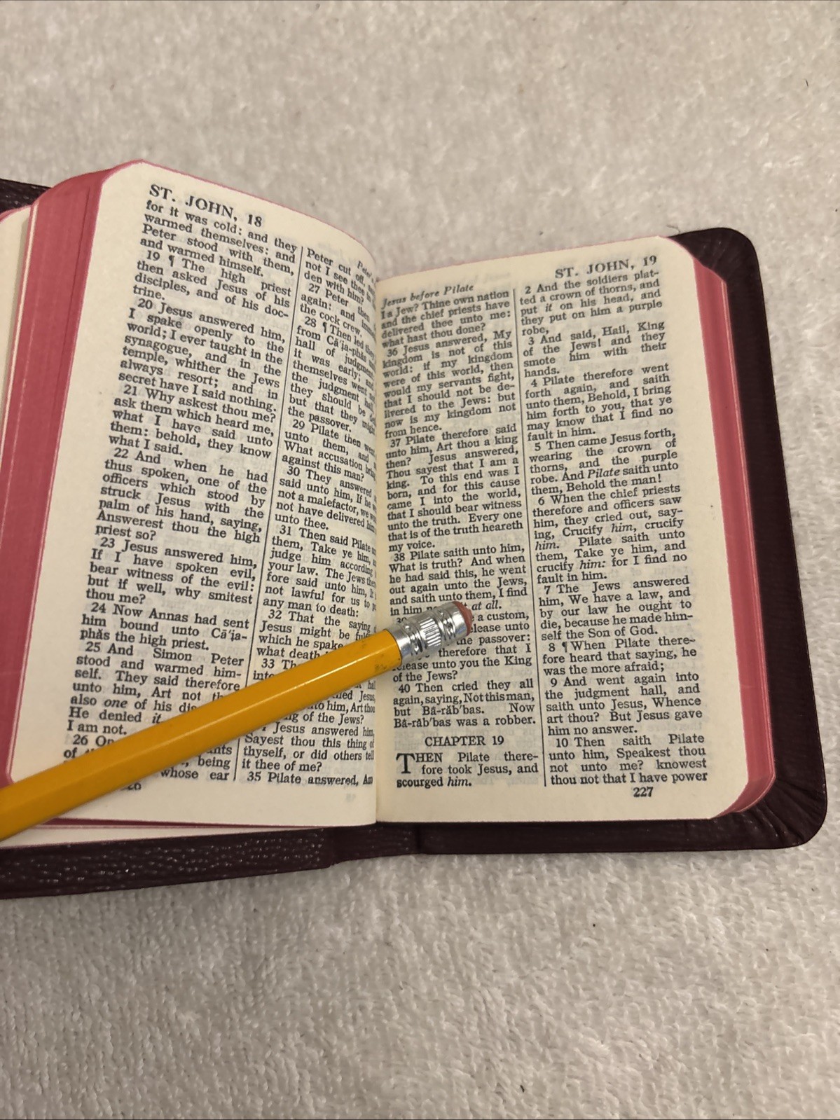National Edition NEW TESTAMENT Bible National Bible Press 1941 Gideon’s 1960 Ed
