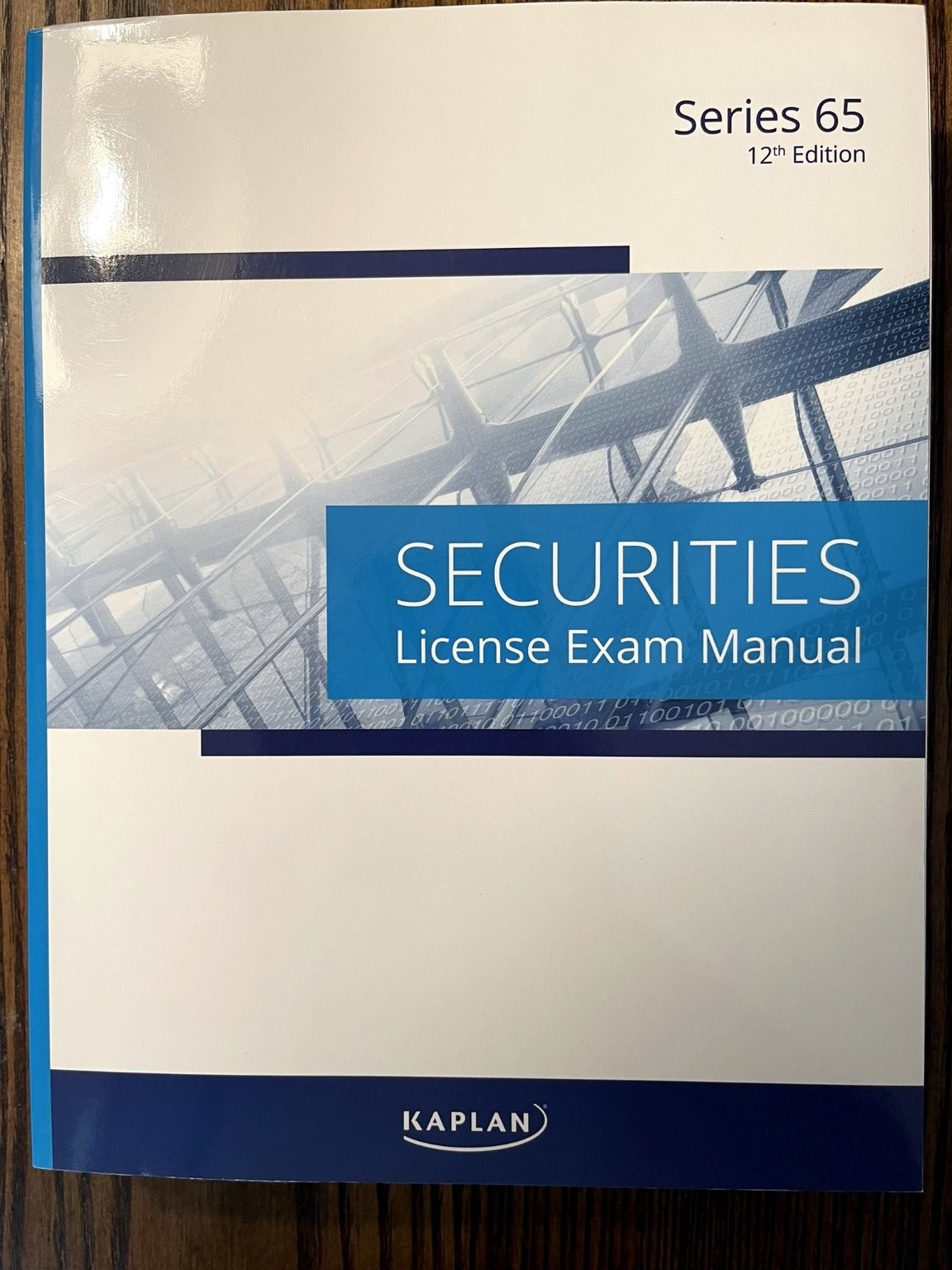 Series 65 Securities License Exam Manual Kaplan 12th Edition Study Guide:VG