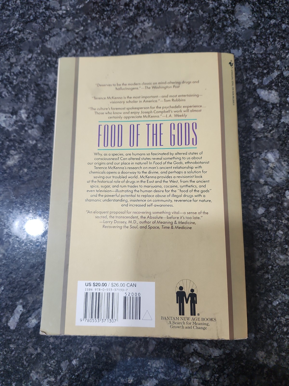 Food of the Gods: The Search for the Original Tree of Knowledge Terence McKenna