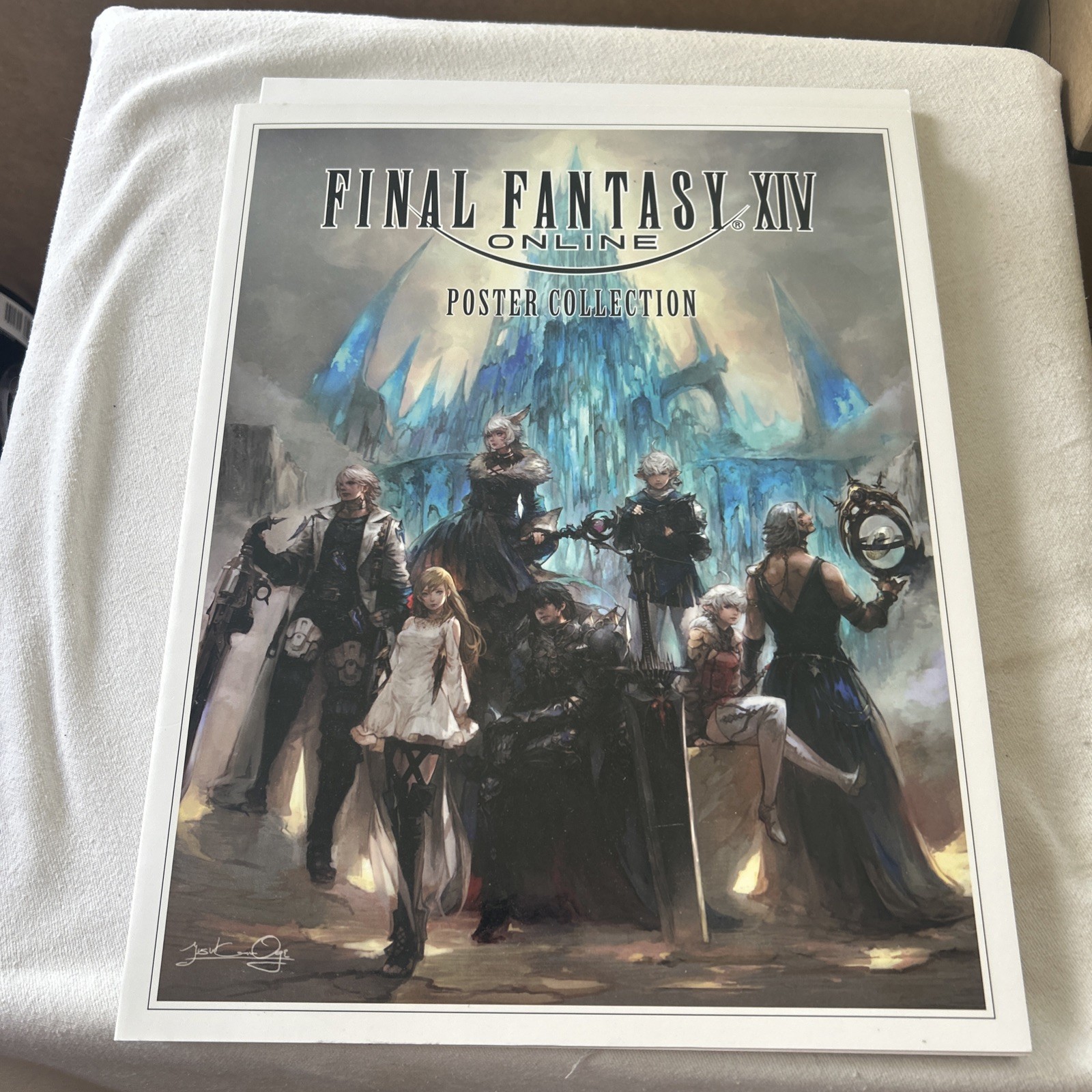 Final Fantasy VII, XIV Poster Collection 2 Books Br2