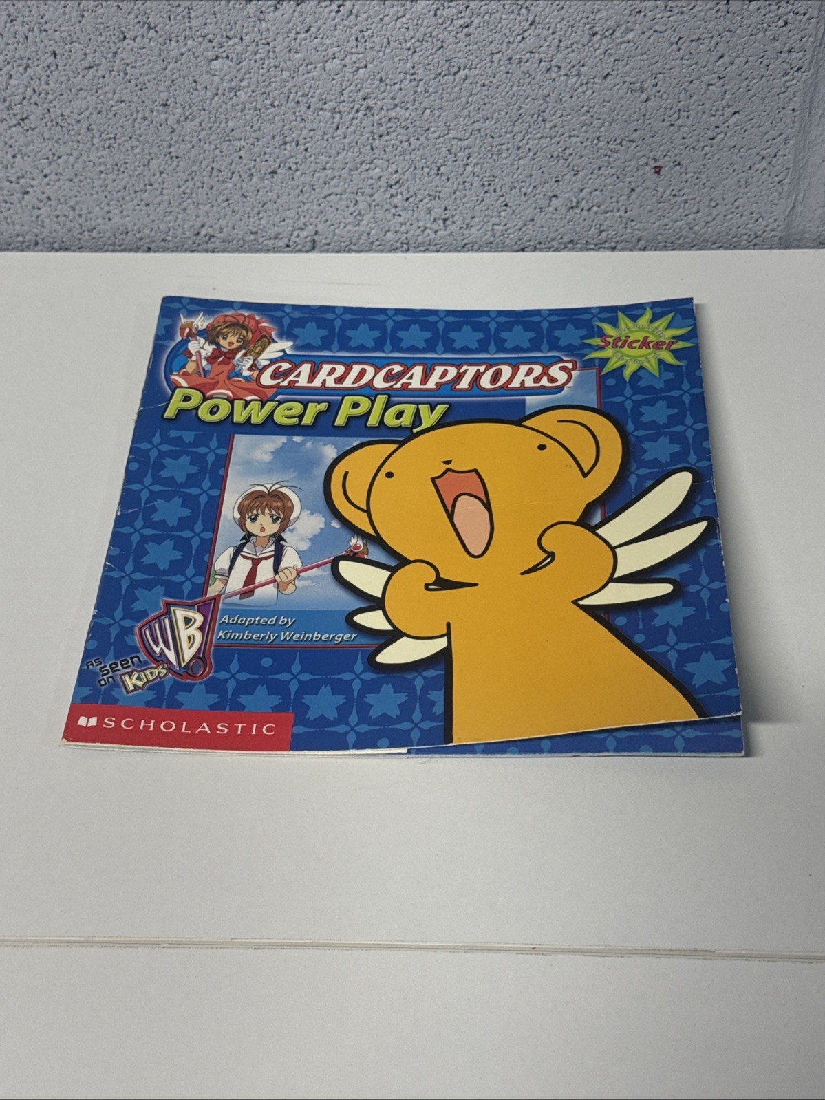 Cardcaptors Power Play by Kimberly Weinberger 2001 (Includes Stickers)