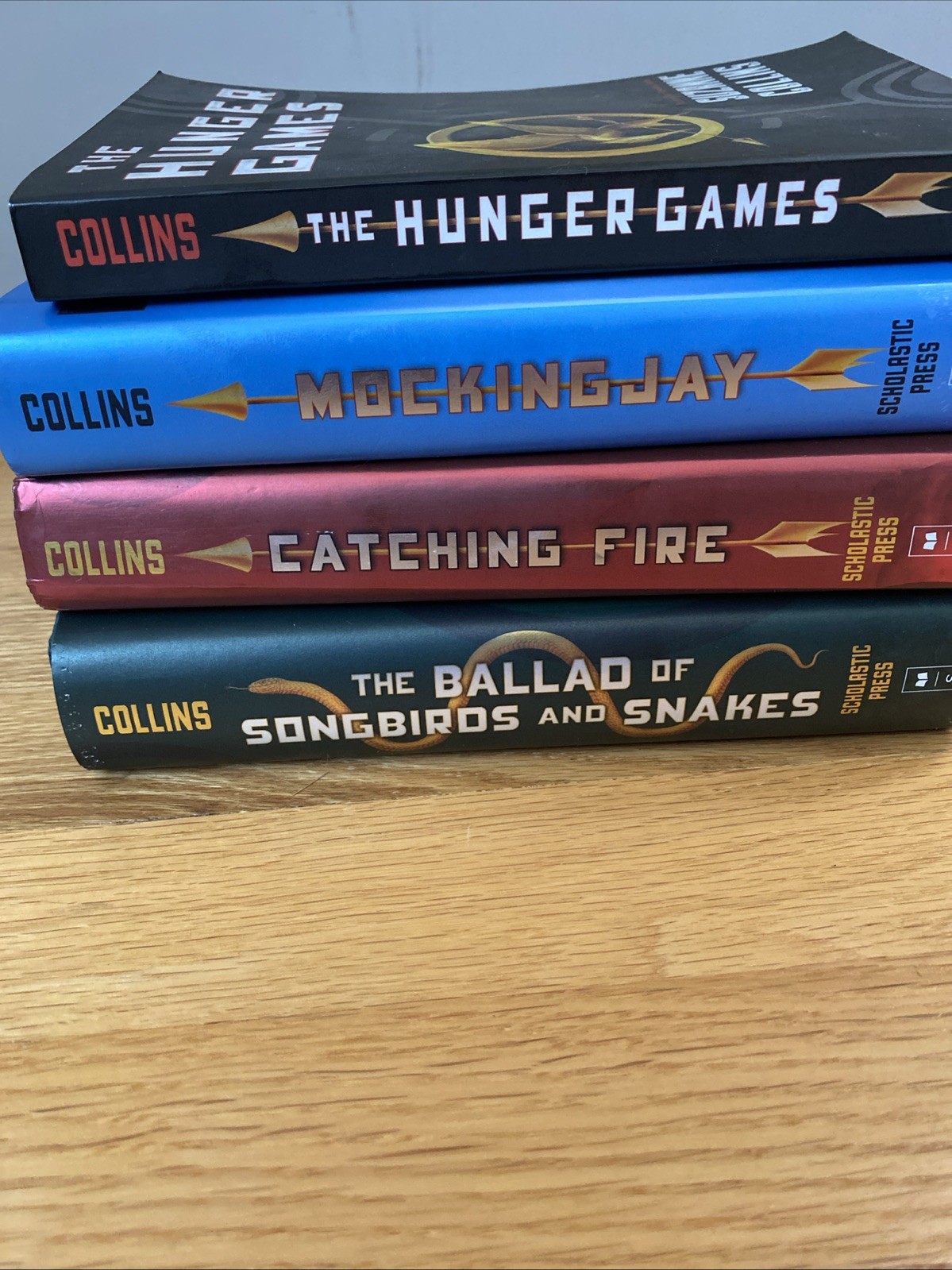 Hunger Games 4 Book Lot-Suzanne Collins! 3 Hardcover, 1 Trade, Great Condition!