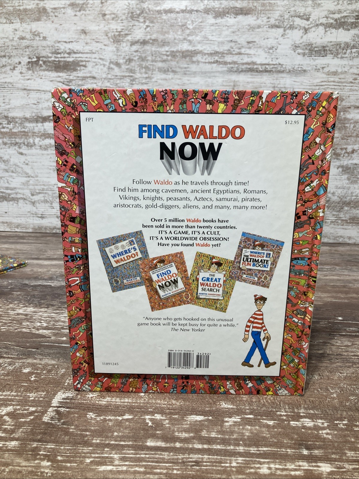 VTG Where’s Waldo Book Bundle-Find Waldo Now, In Hollywood-1st Edition Hardcover