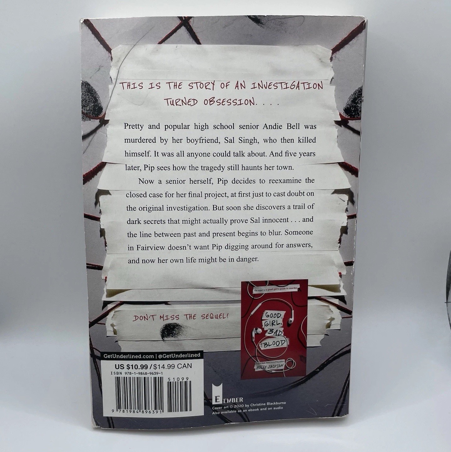 A Good Girl’s Guide to Murder – Holly Jackson, paperback- YA Crime Thriller