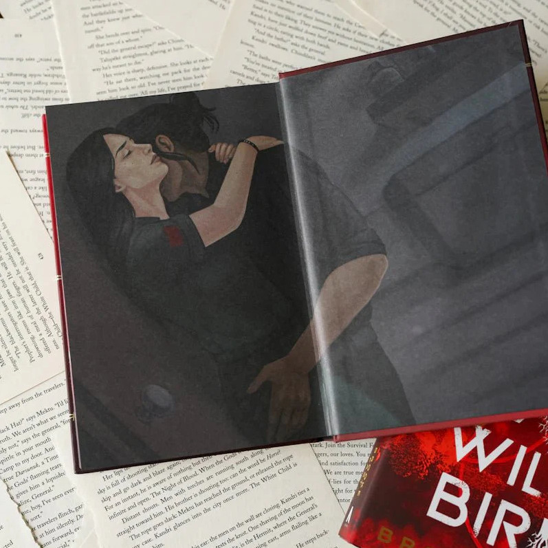 LitJoy Exclusive To Cage a Wild Bird Brooke Fast Signed HC Sealed Art Edges NEW
