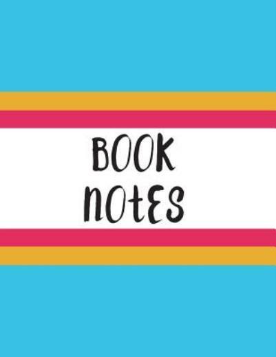 Book Notes: Blue Banded Cover, 82 Pages, 8 5X11, Glossy