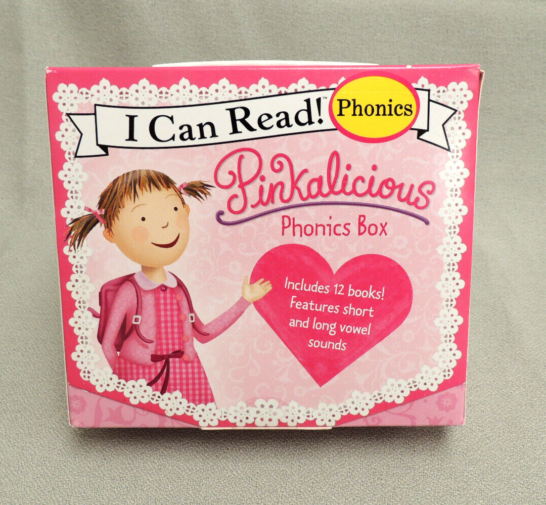 Pinkalicious Phonics Box Set (I Can Read Phonics) – 12 Paperbacks NEW BOX SET