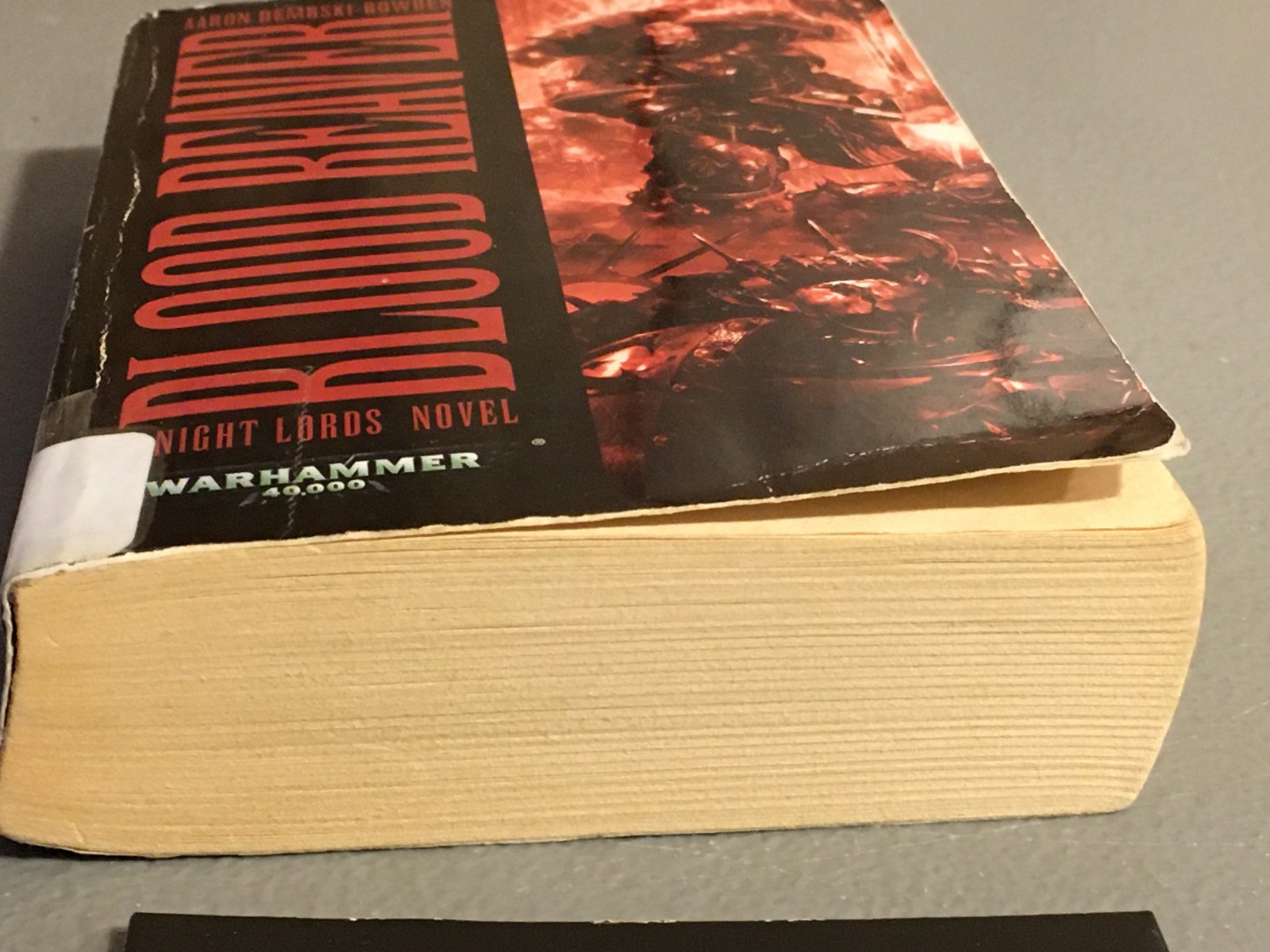 BOOK NOVEL BLOOD REAVER BY AARON DEMBSKI-BOWDEN USED PAPERBACK