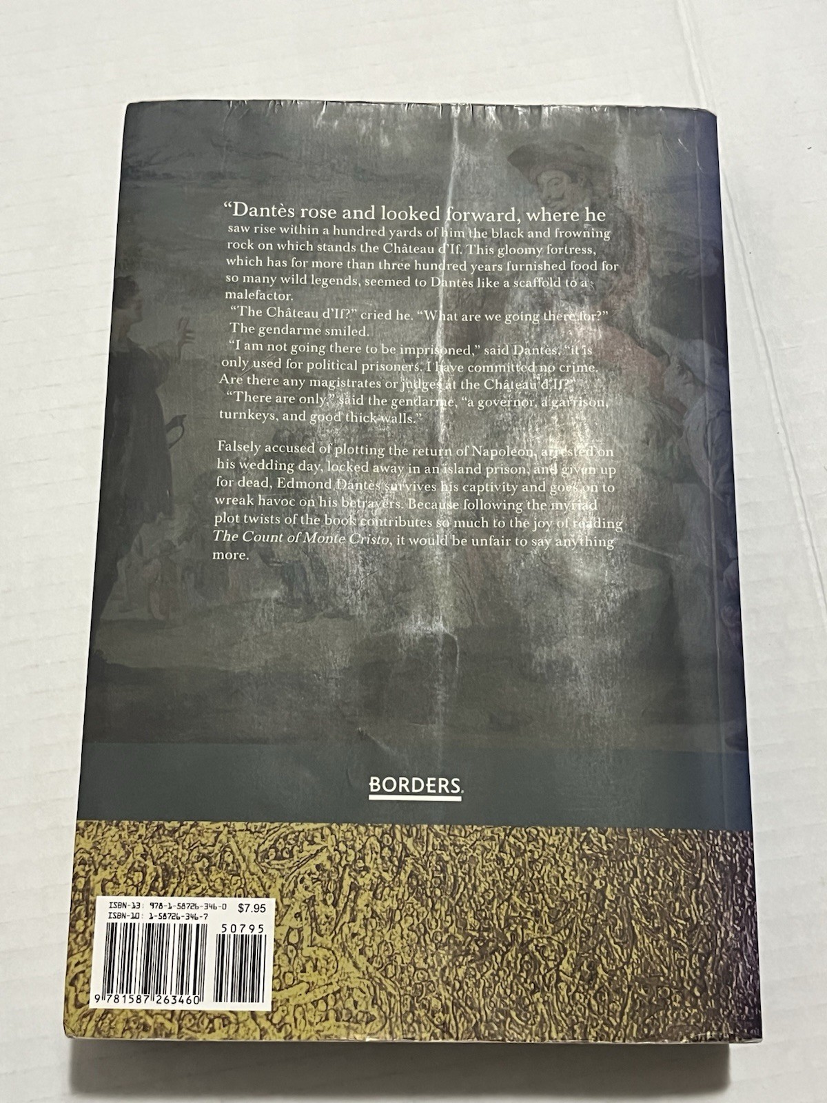 Count of Monte Cristo Alexandre Dumas Abridged Borders Classics Edition 2006