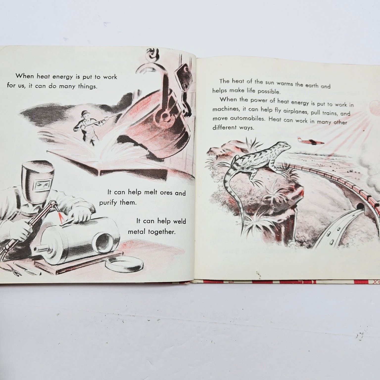 Vintage Children’s What Is Heat Theodore W. Munch 1960 Illustrated Science HC