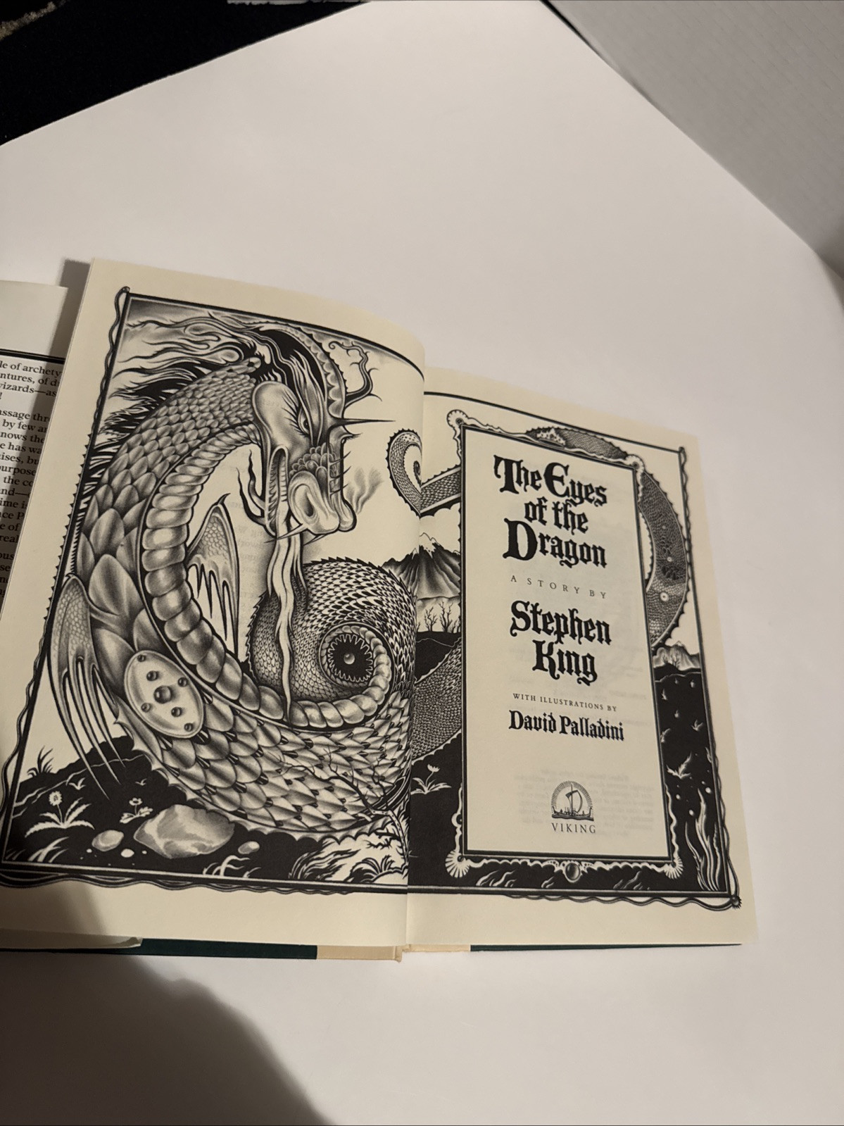 The Eyes of the Dragon Stephen King Early Book Club edition BCE HC Hardcover VG