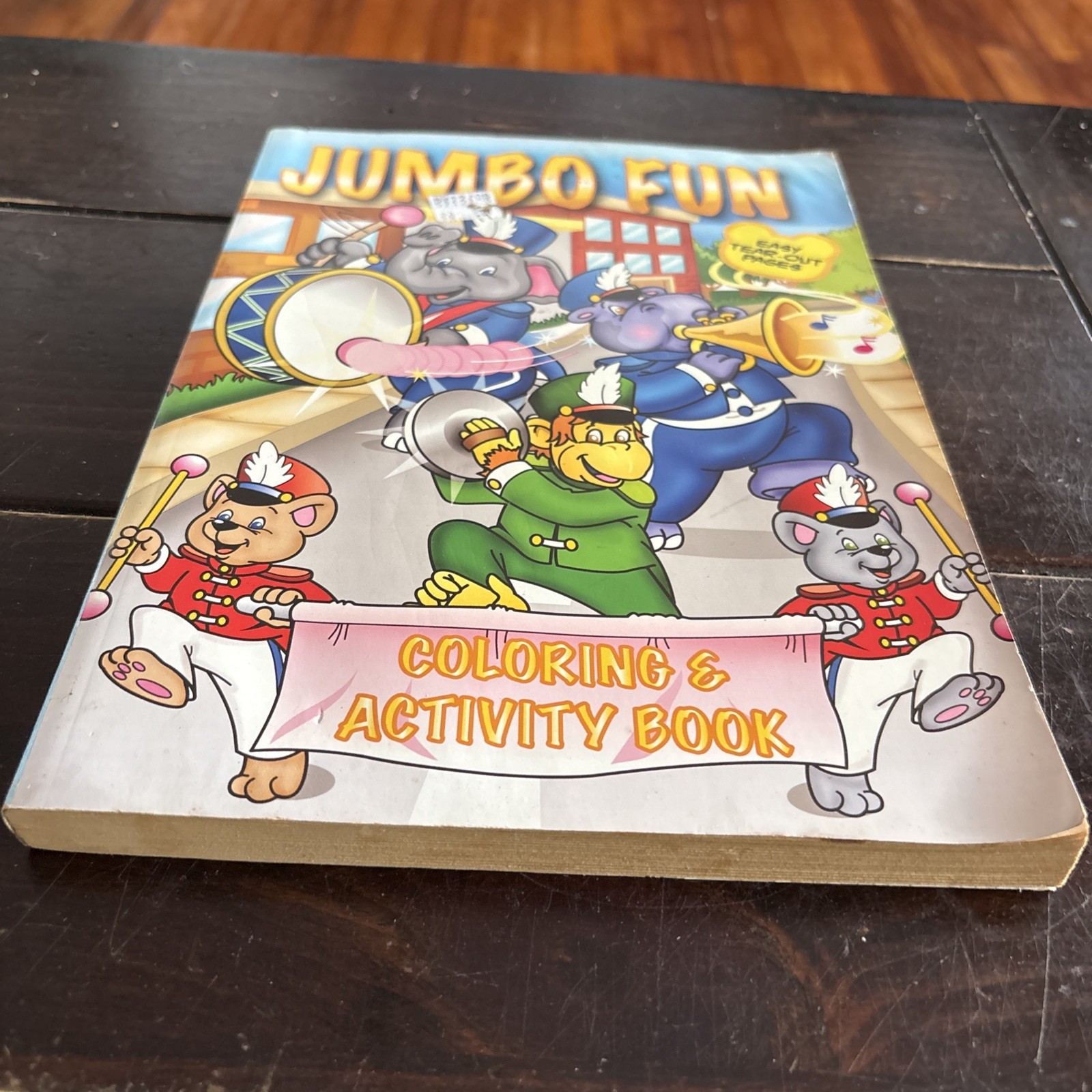 jumbo fun coloring book