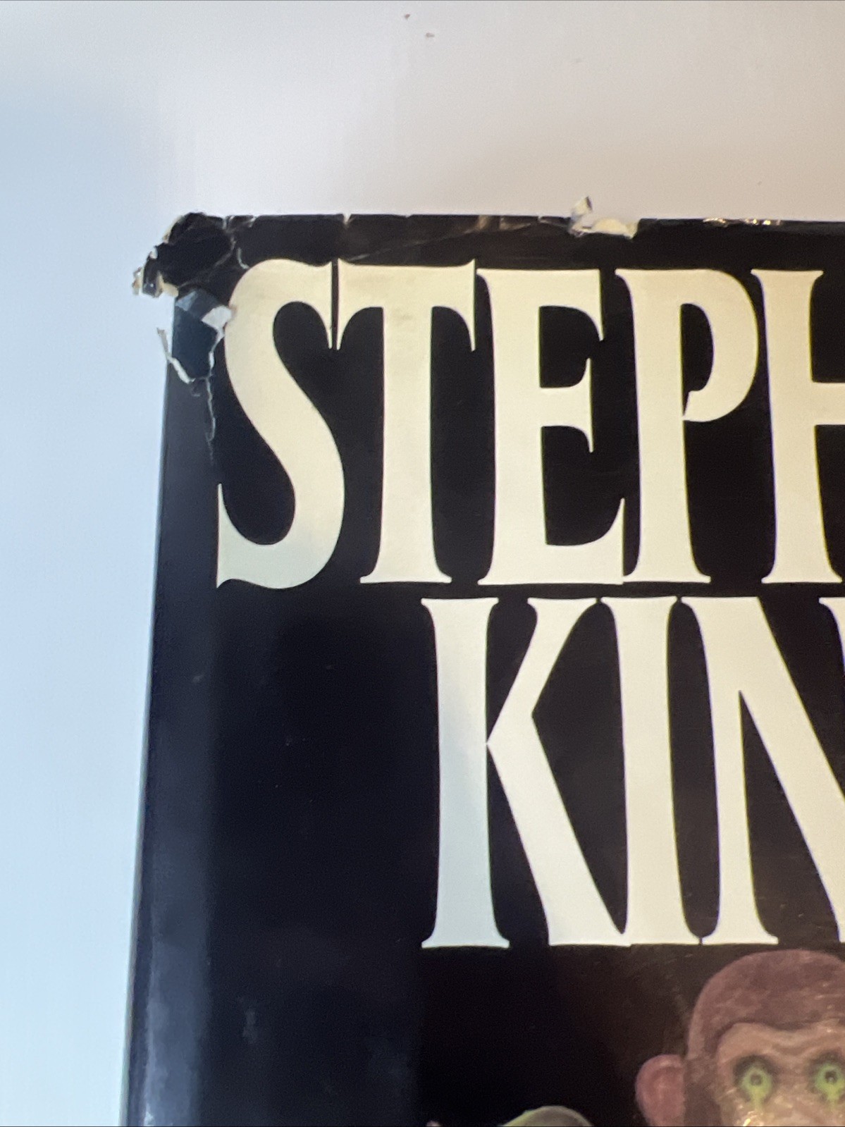 STEPHEN KING’S SKELETON CREW First Edition 1985 Putnam HCDJ Bad Binding See Pic
