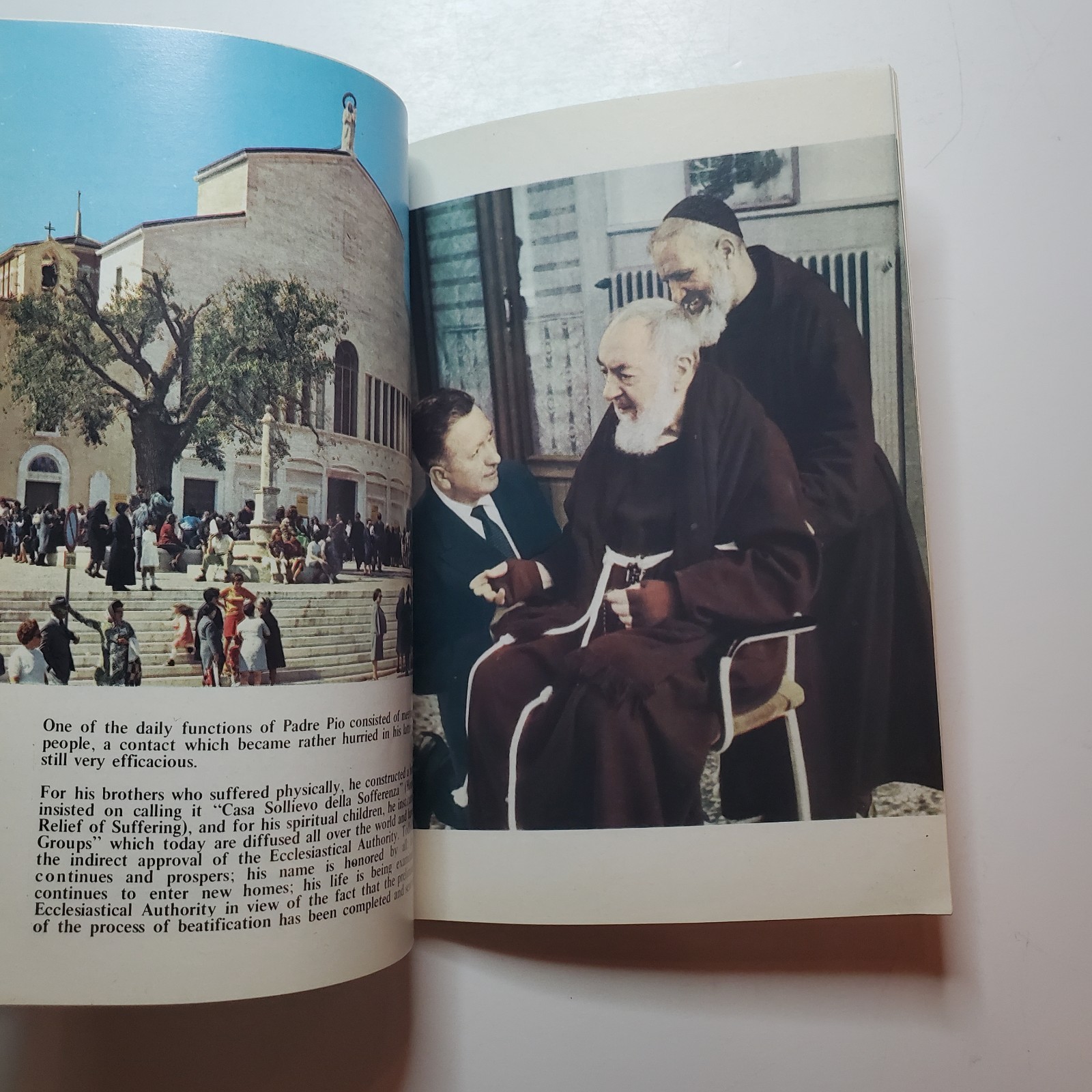 VTG Remembering Padre Pio Our Lady Of Grace Monastery Convent PB Italian Father