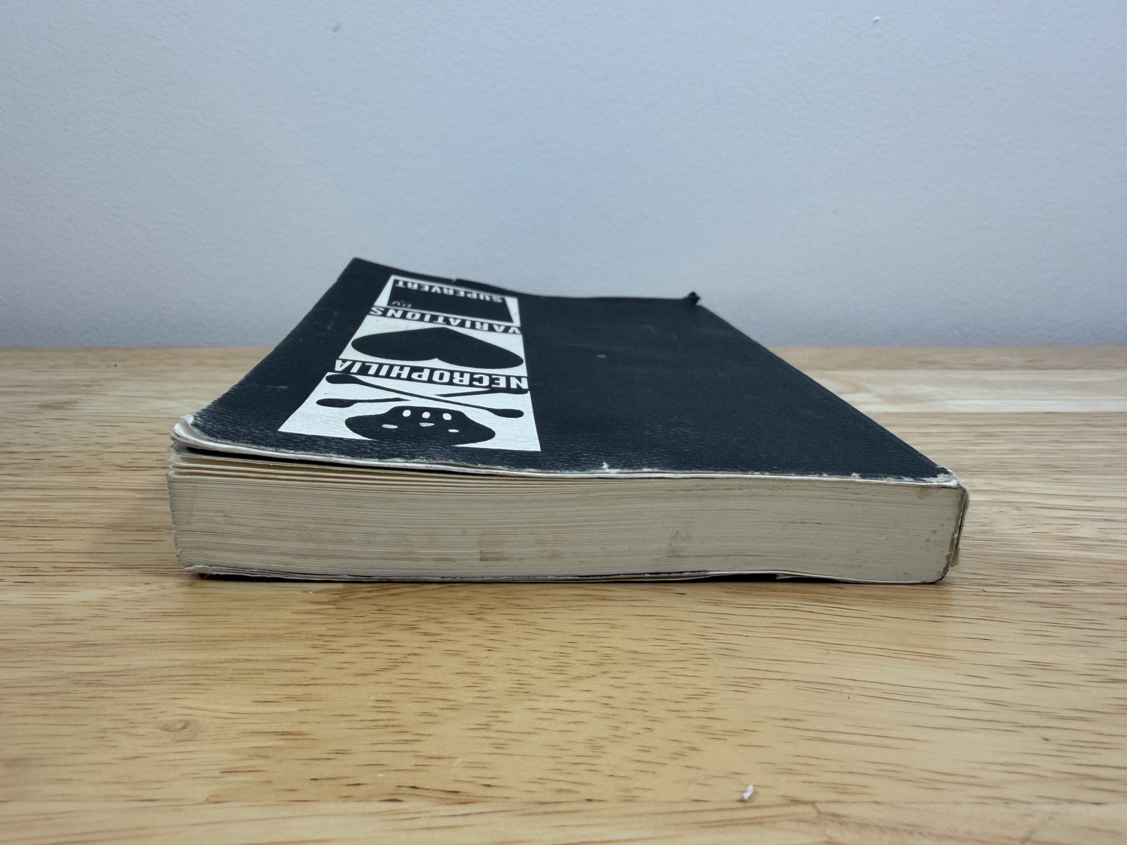Necrophilia Variations Supervert paperback Collectible – Very Good