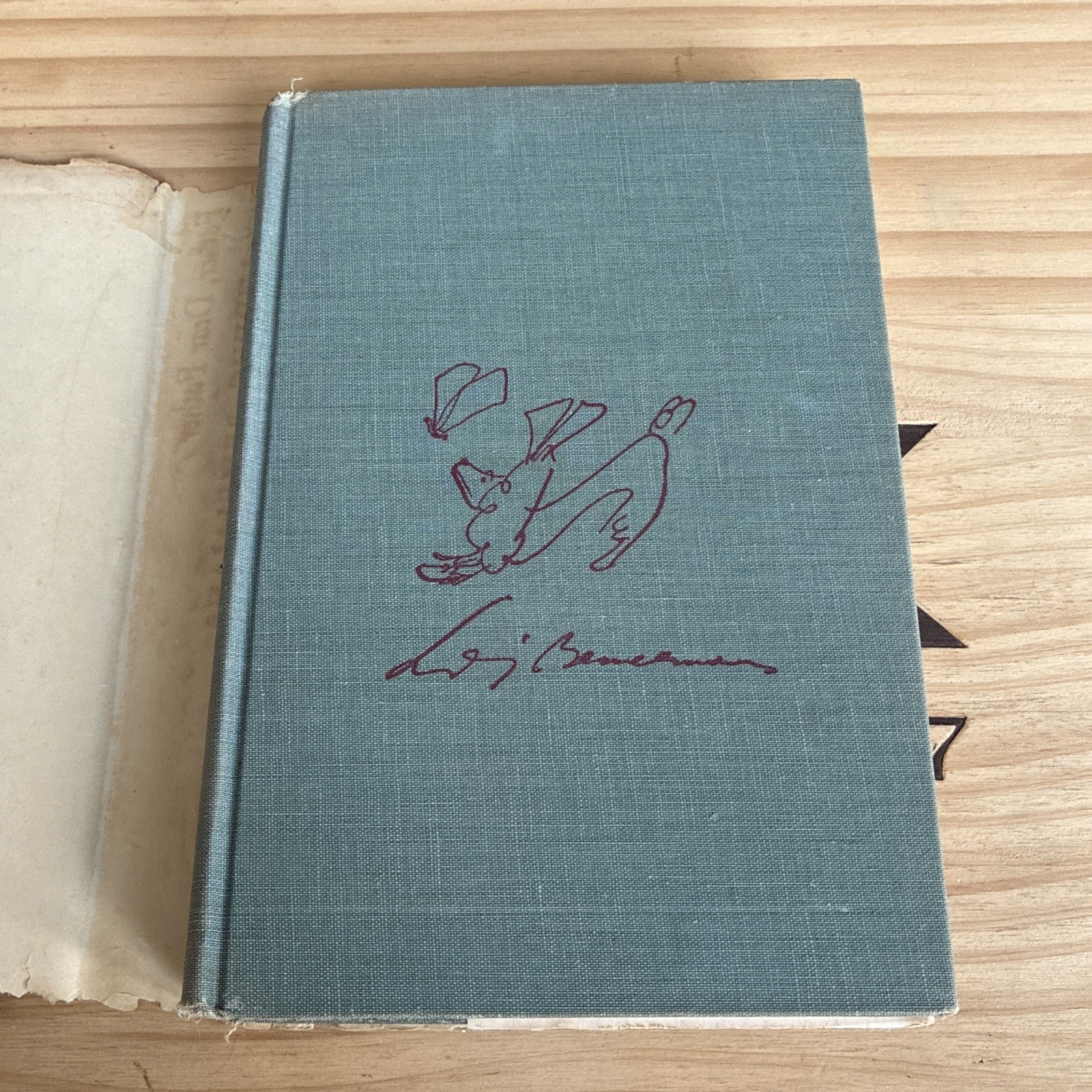 Signed Book Ludwig Bemelmans Father Dear Father Illustrated Vintage Humor Books