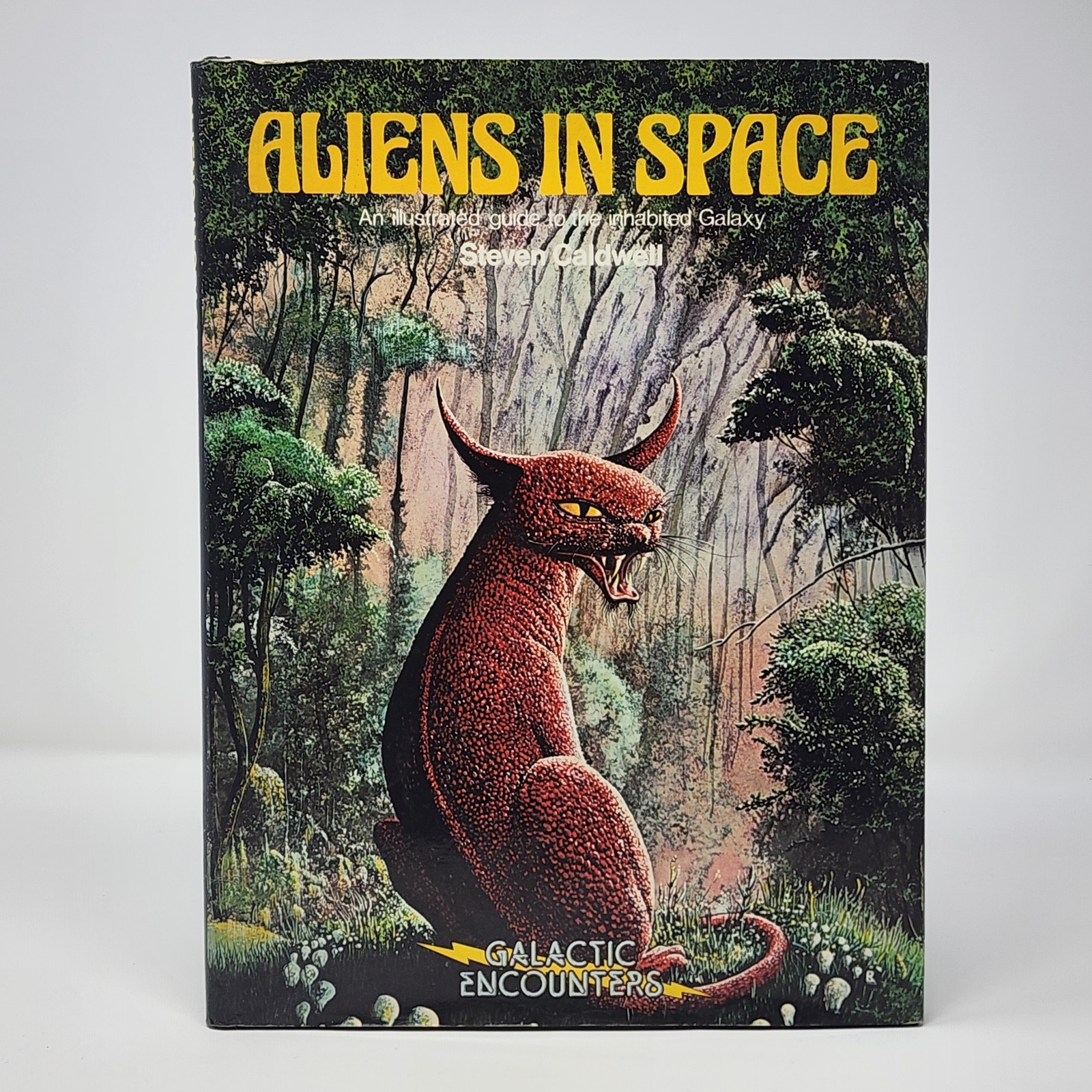 Aliens in Space Steven Caldwell 1979 Hardcover Galactic Encounters Crescent Book
