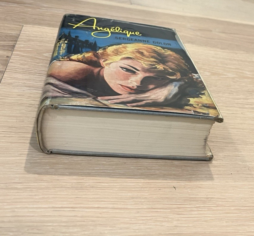 Angelique By Sergeanne Colon Vintage French Romance Novel 1958