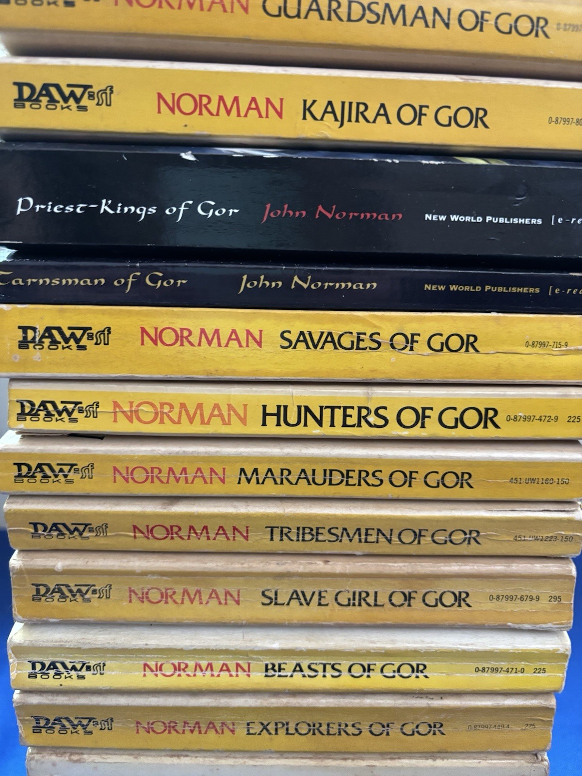 John Norman GOR Lot Of 21 – Nomads, Assassins, Beasts, Slave Girl & MORE!!