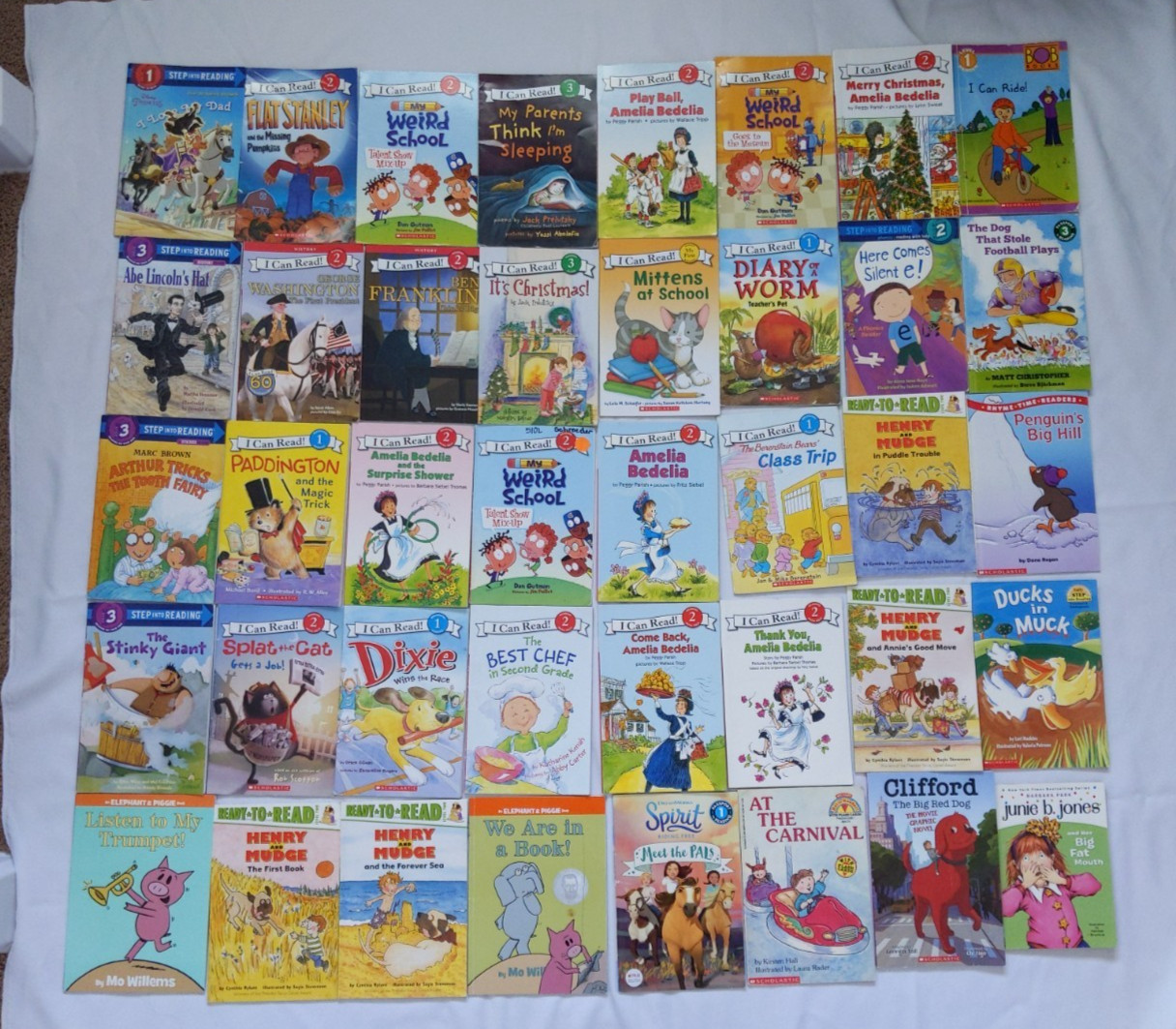 Children’s Book Lot of 40 Picture Books Early Readers Story Time Bedtime Mixed