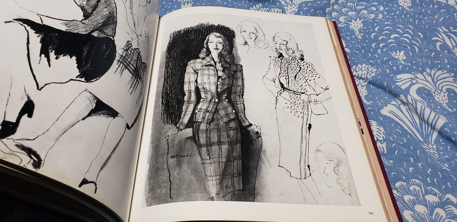 Fashion Drawing in Vogue by William Packer Hardcover 1983