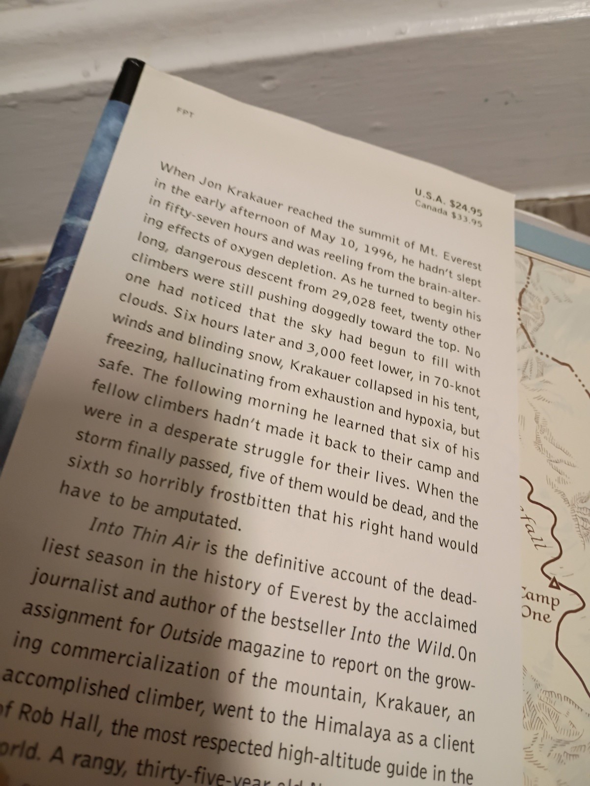 Into Thin Air (1997) – Jon Krakauer – True First Edition, First Printing VF-EX