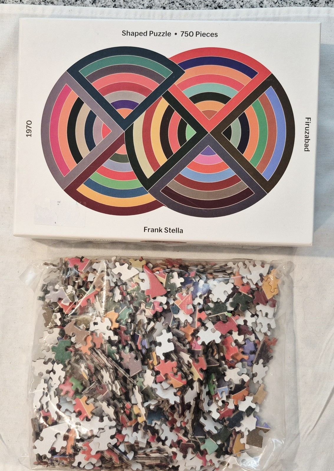 Frank Stella Firuzabad 750 Piece Shaped Puzzle New