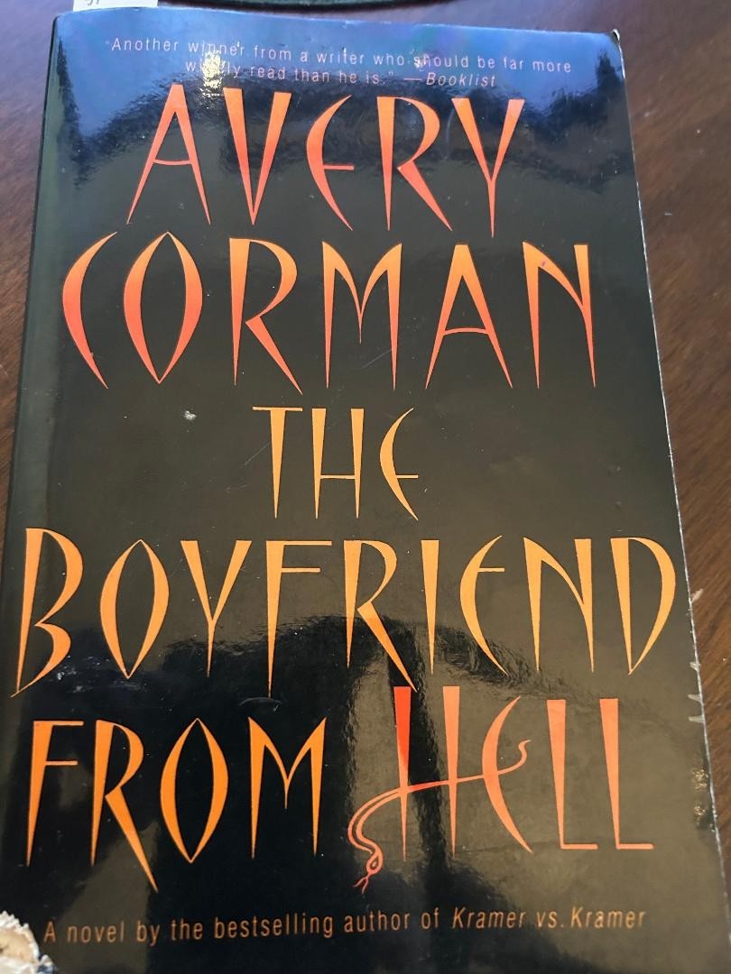 The Boyfriend From Hell by Avery Corman 8.25″ Paperback