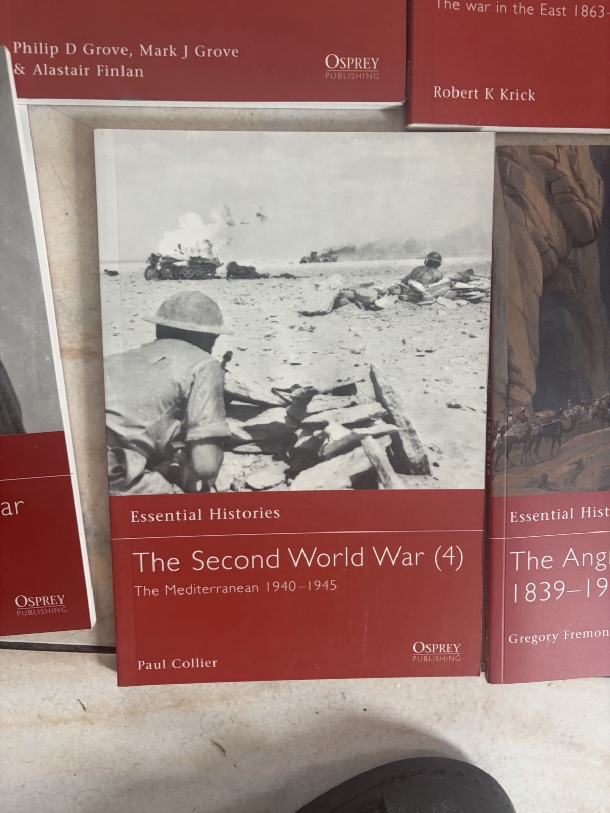 Lot of 12 Osprey Essential Histories Paperbacks – American Civil War – unread