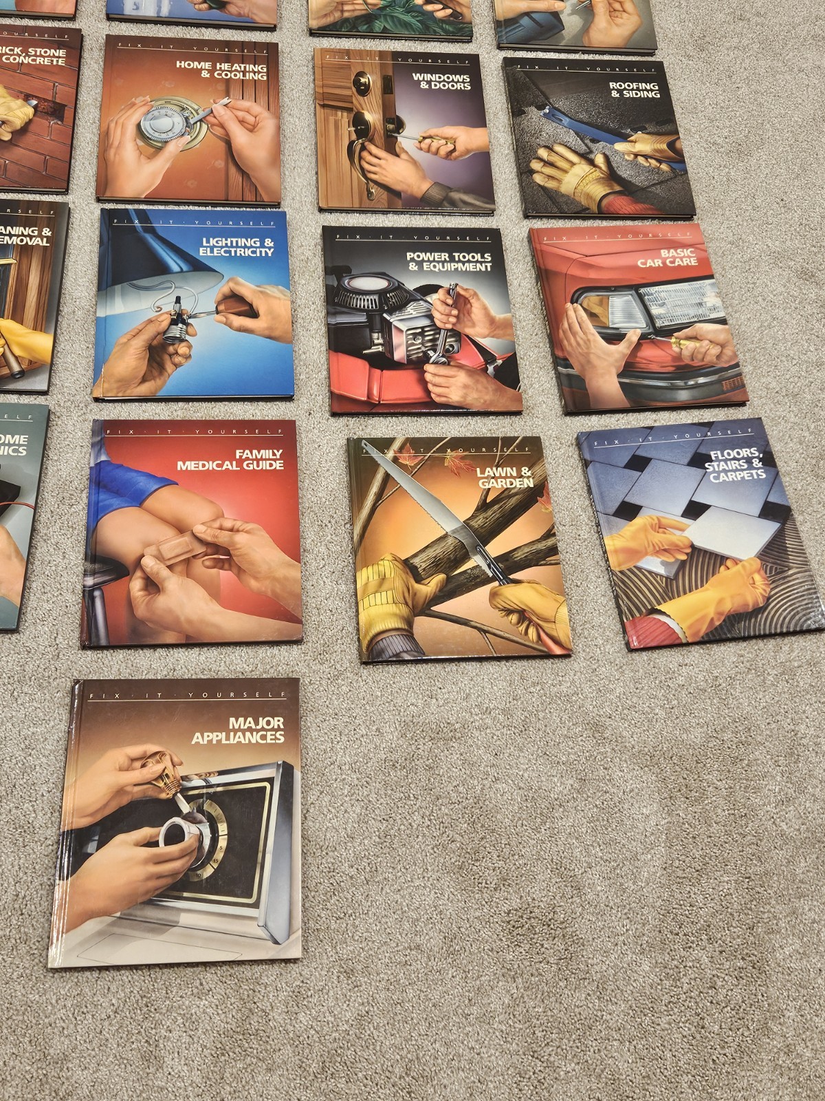 Vtg Complete Set 26 Reader’s Digest “Fix-It-Yourself” Home Repair & Maintenance