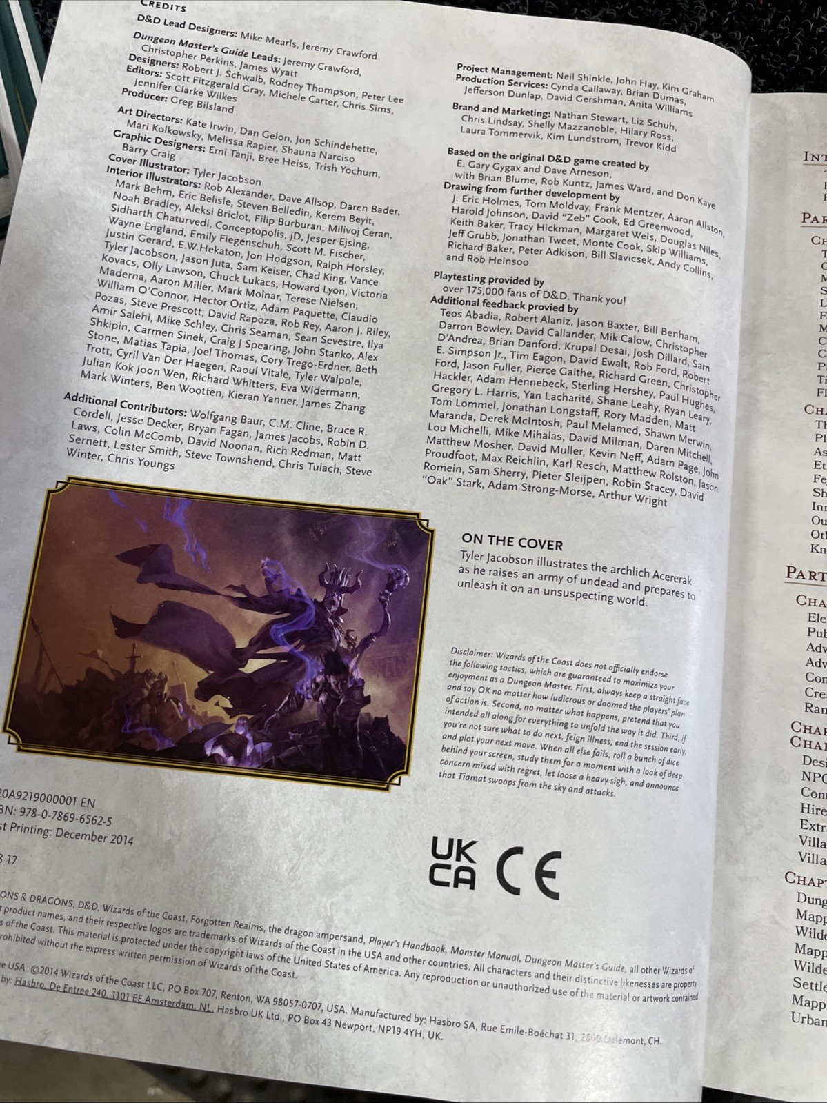 Dungeons and Dragons Dungeon Master’s Guide (Hardcover 2014)