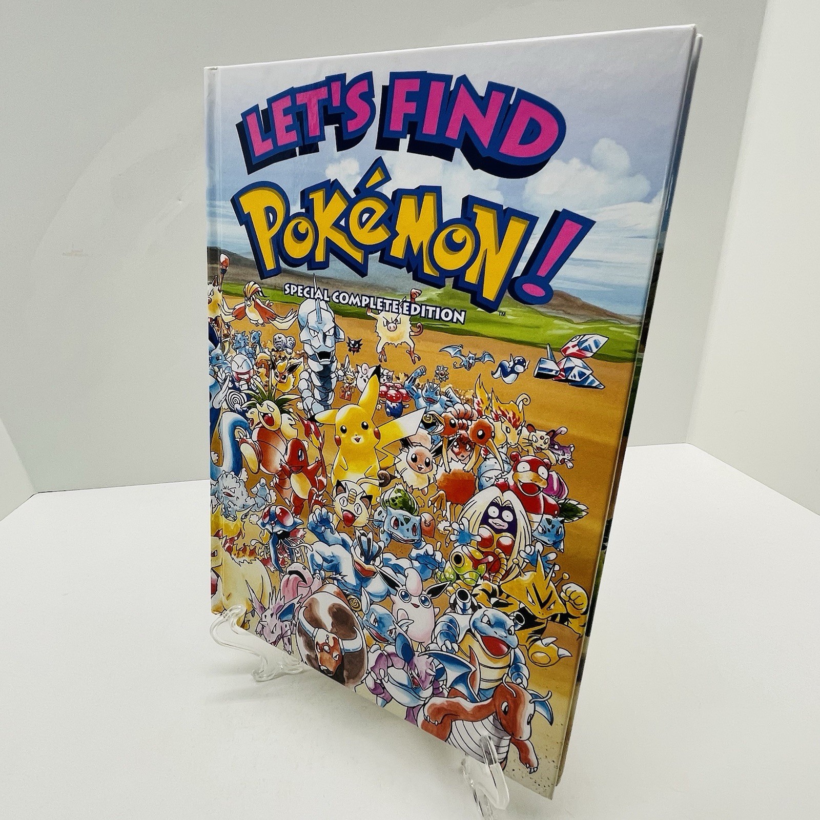 Let’s Find Pokemon! Special Complete Edition 2017 First Edition Hardcover – NEW