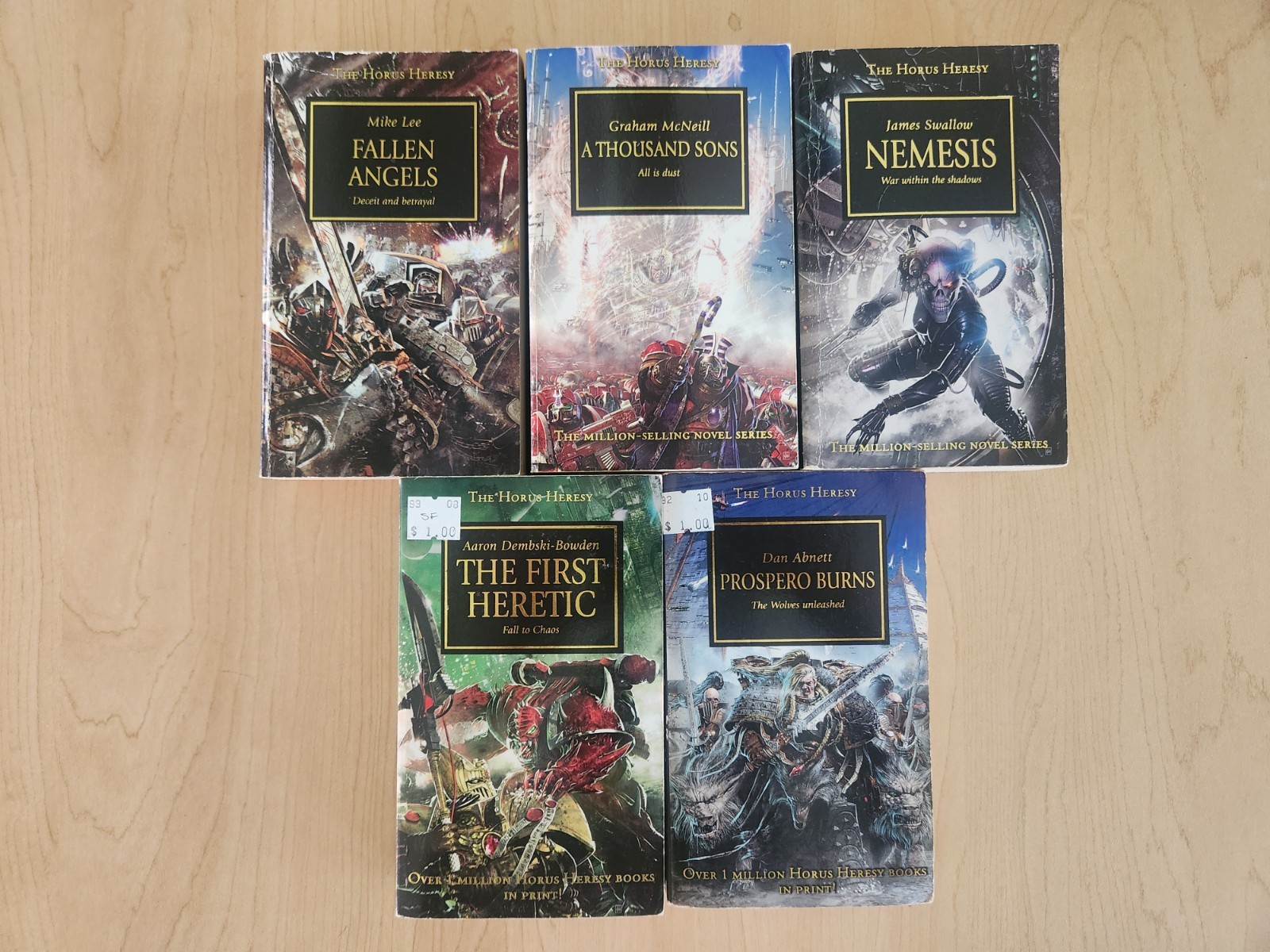 Horus Heresy first 25 books of series, vols 1-25, Warhammer 40K 30K, complete