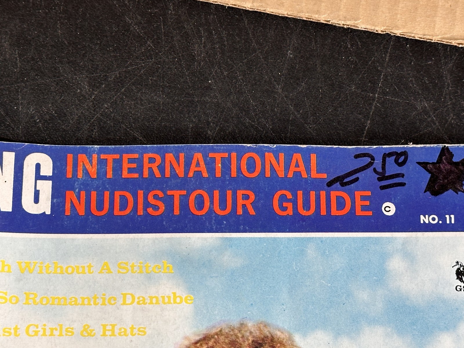 ING International Nudistour Guide No. 11 Living Color Edition VINTAGE RARE NUDE