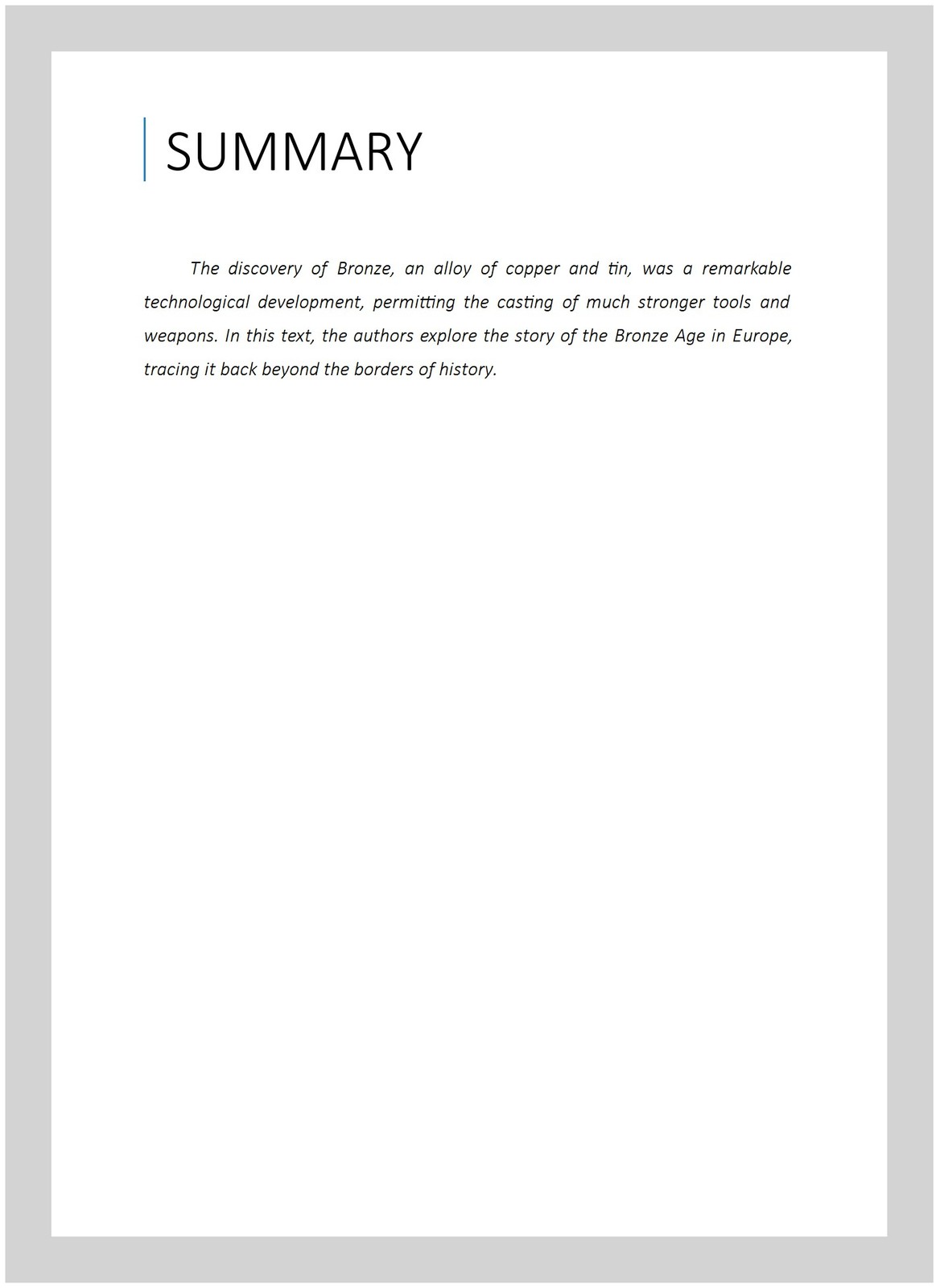 Bronze Age in Europe : Gods, Heroes and Treasures, Paperback by Mohen, Jean-P…