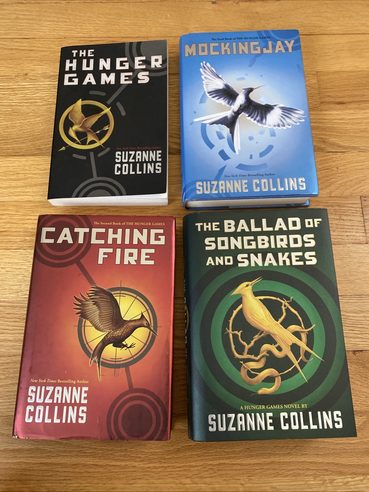 Hunger Games 4 Book Lot-Suzanne Collins! 3 Hardcover, 1 Trade, Great Condition!