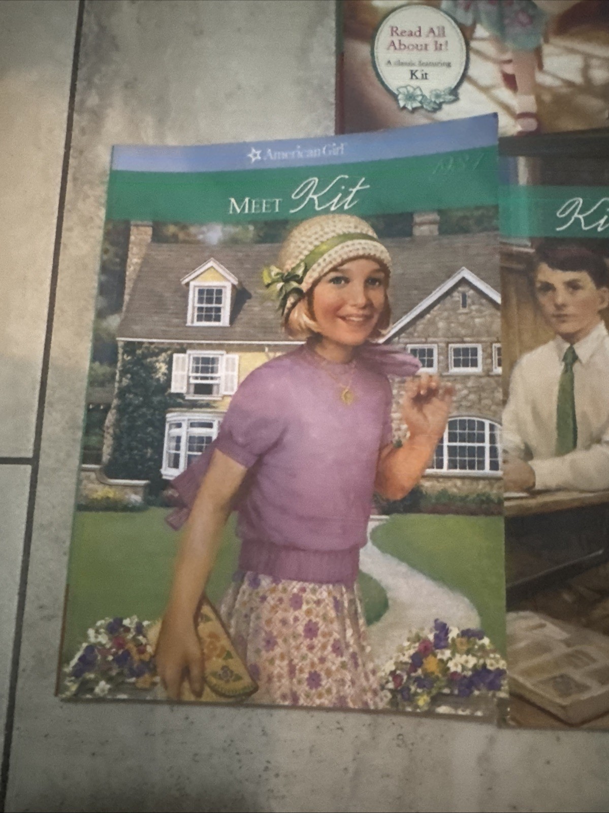 American Girl Kit Kittredge Book Lot Beforever 1 2 3 4 1930s Historical Fiction