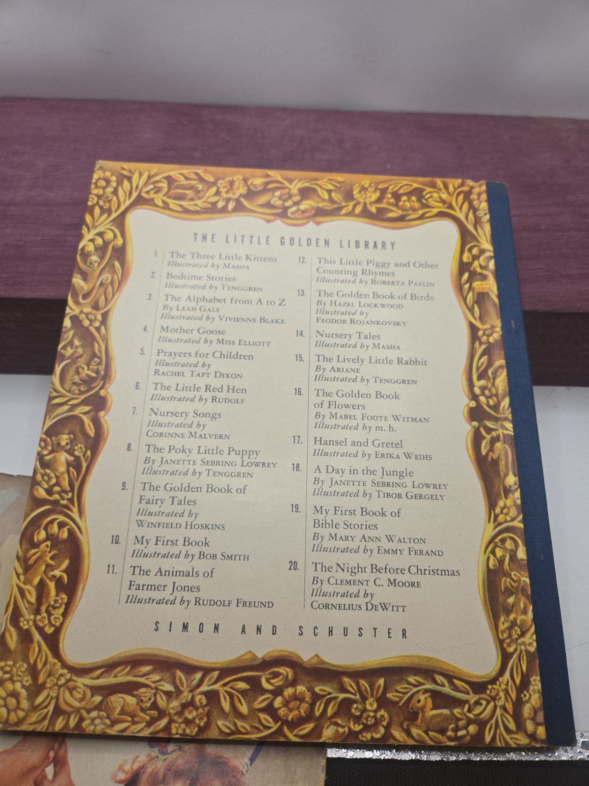 This Little Piggy and Other Counting Rhymes #12 Little Golden Book Early Printin