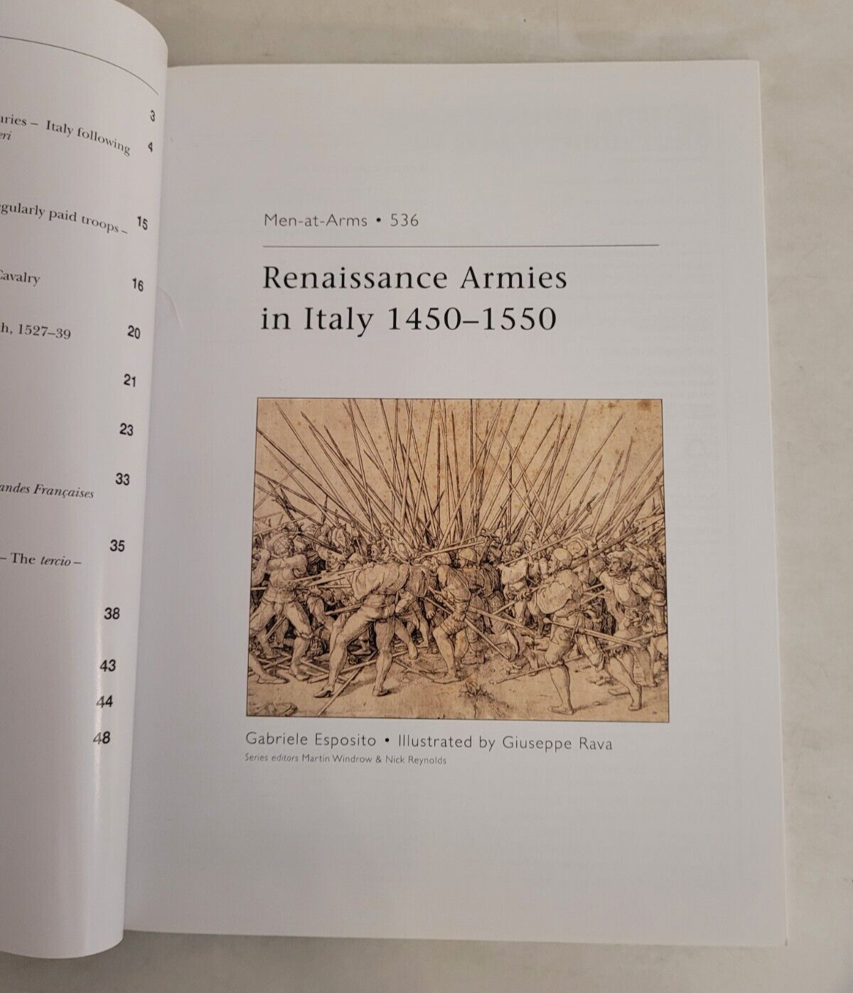 Osprey Men-at-Arms Renaissance Armies by Esposito, No. 536, Trade Paperback 2020