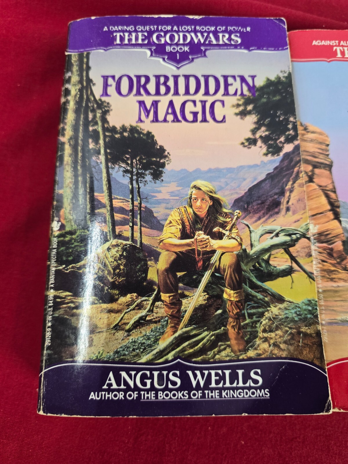 THE GODWARS 1 & 2 By Angus Wells Dark Magic & Forbidden Magic
