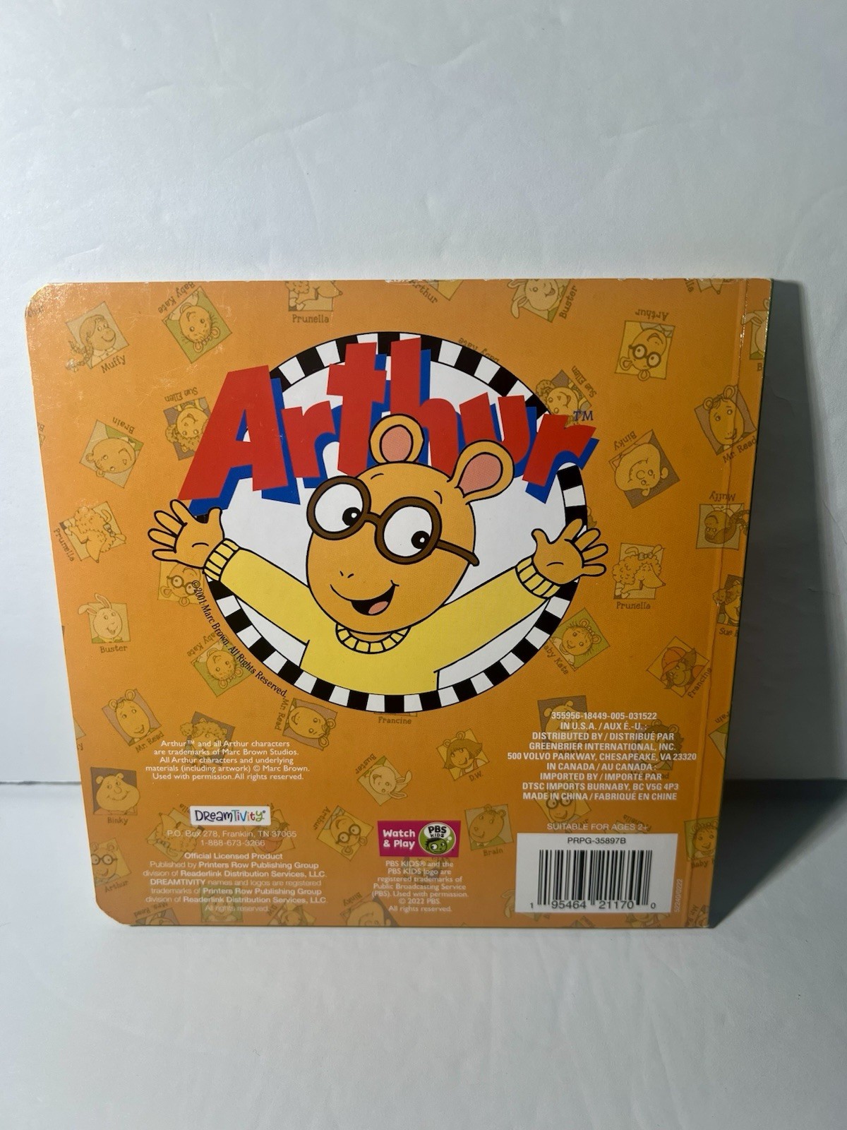 DreamTivity PBS Kids Arthur Books “Hula! Who, Me?” and “The Truth Pops Out”