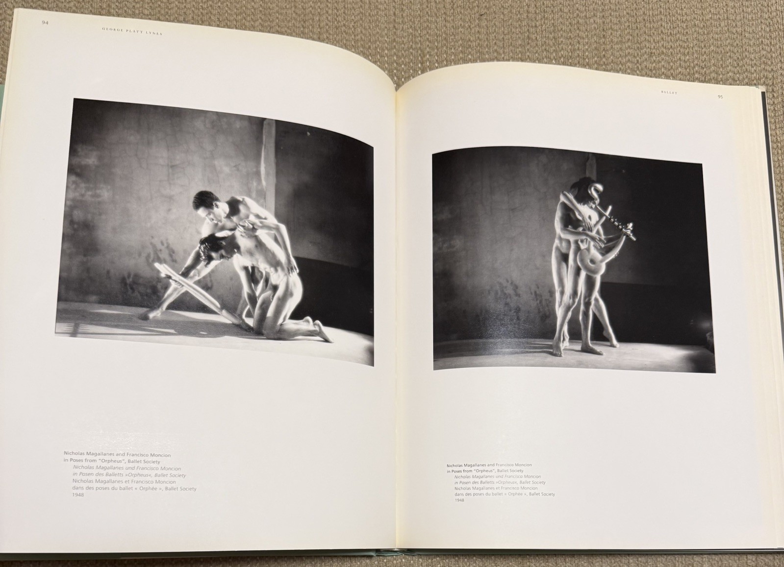 GEORGE PLATT LYNES by David Leddick (2000 HC) SIGNED COPY, 10×13, Lg. B&W, 240pp