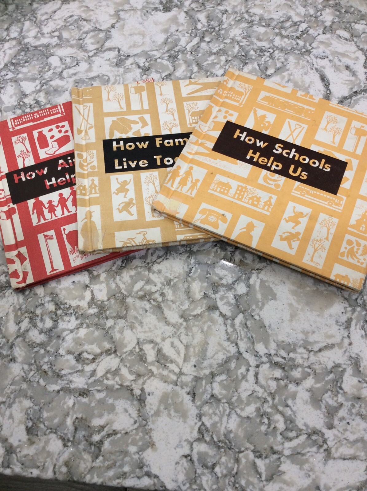 Three Benefic Press Vintage 1960 “How….” Series Books