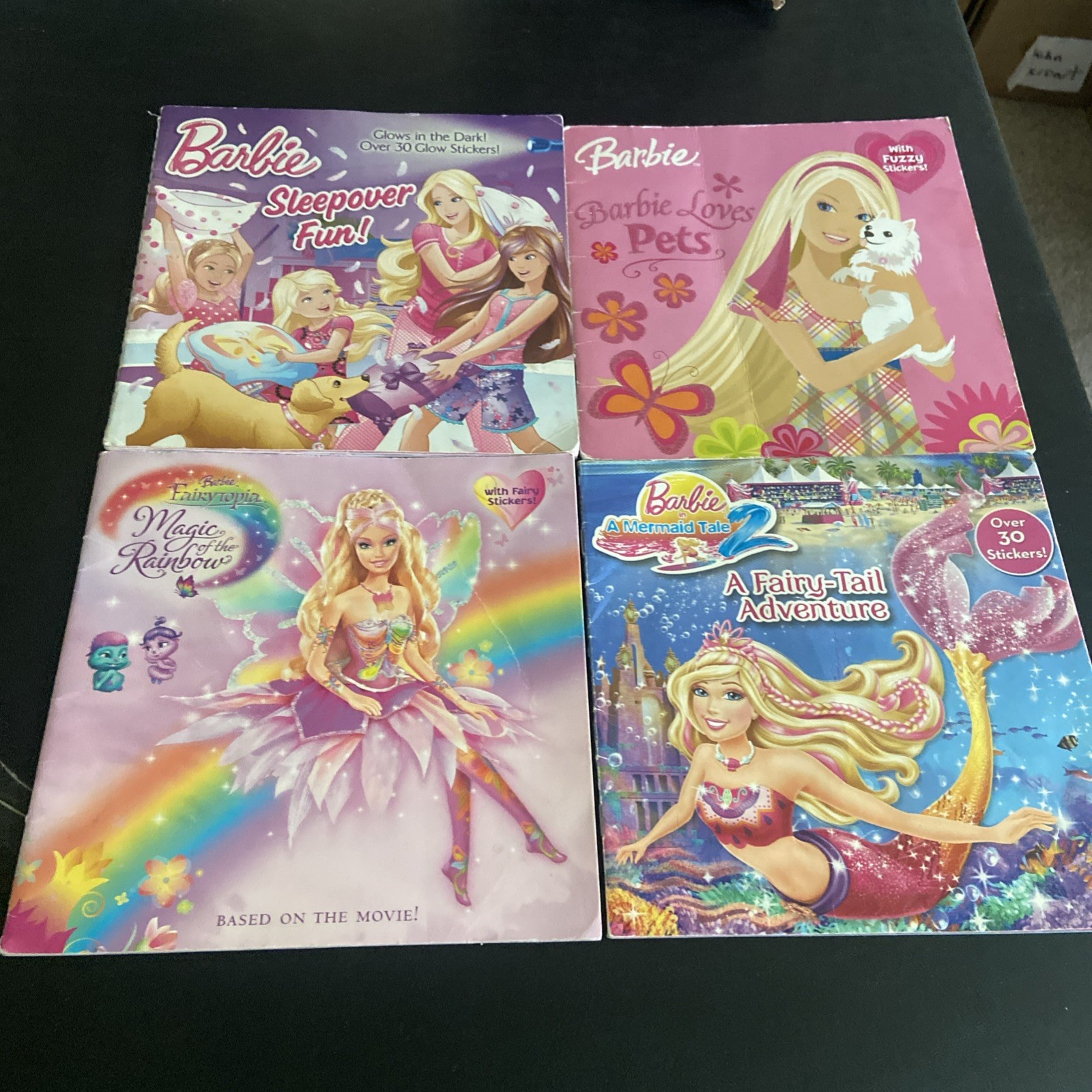 Barbie Children’s Books Lot 12 HCs & Softcover Good Condition