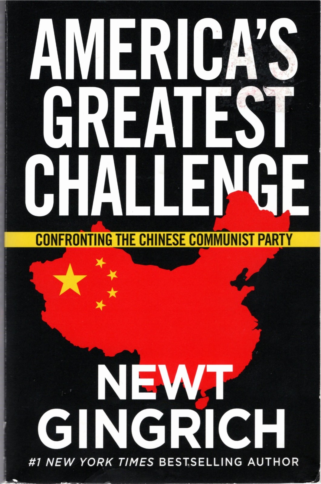 Lot of 3 NEWT GINGRICH Books: Amer.Greatest Challenge/To Renew Amer./Shakedown