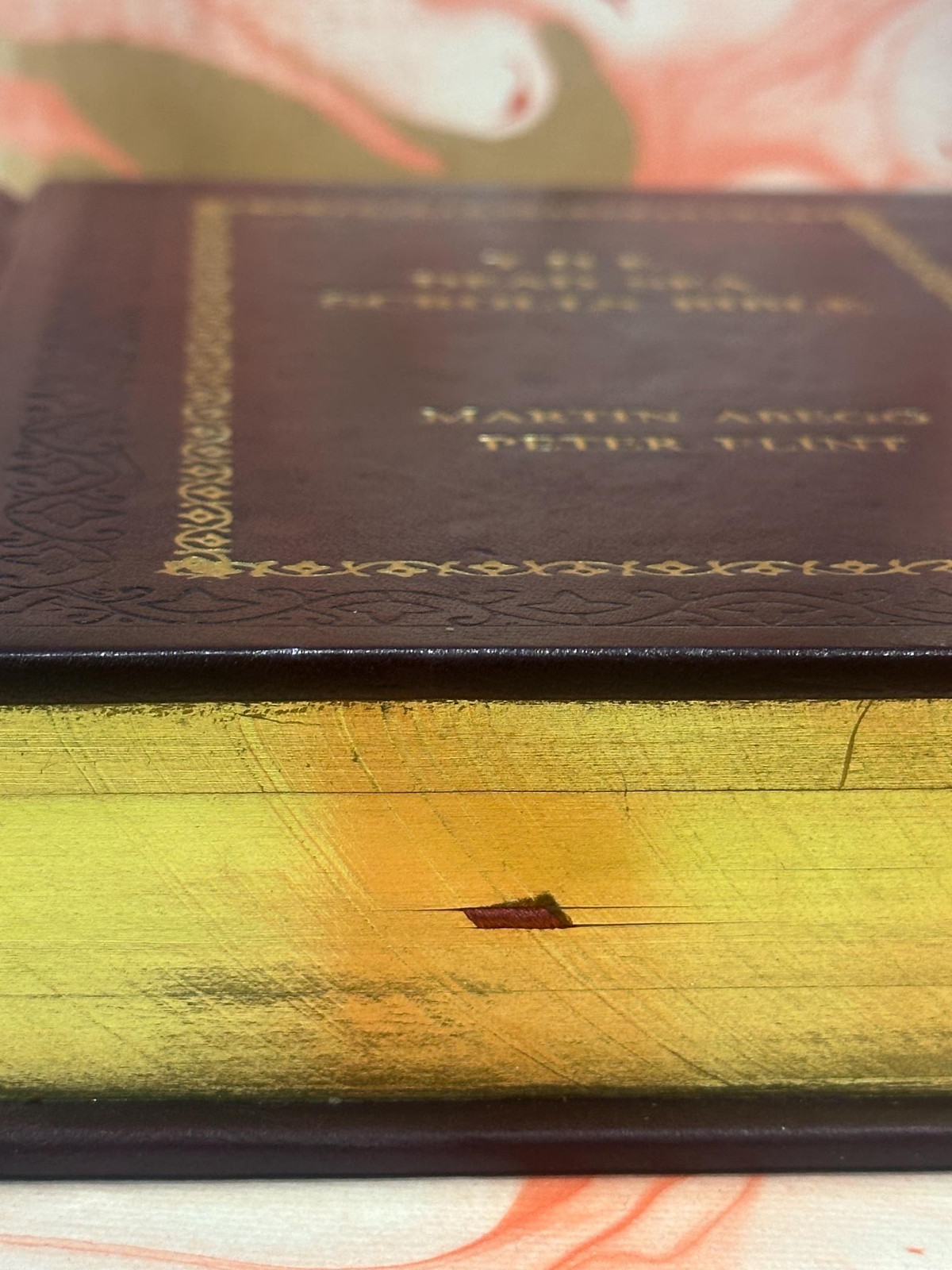 The Dead Sea Scrolls Bible The Oldest Known Bible , Leather Bound with Gold Edge