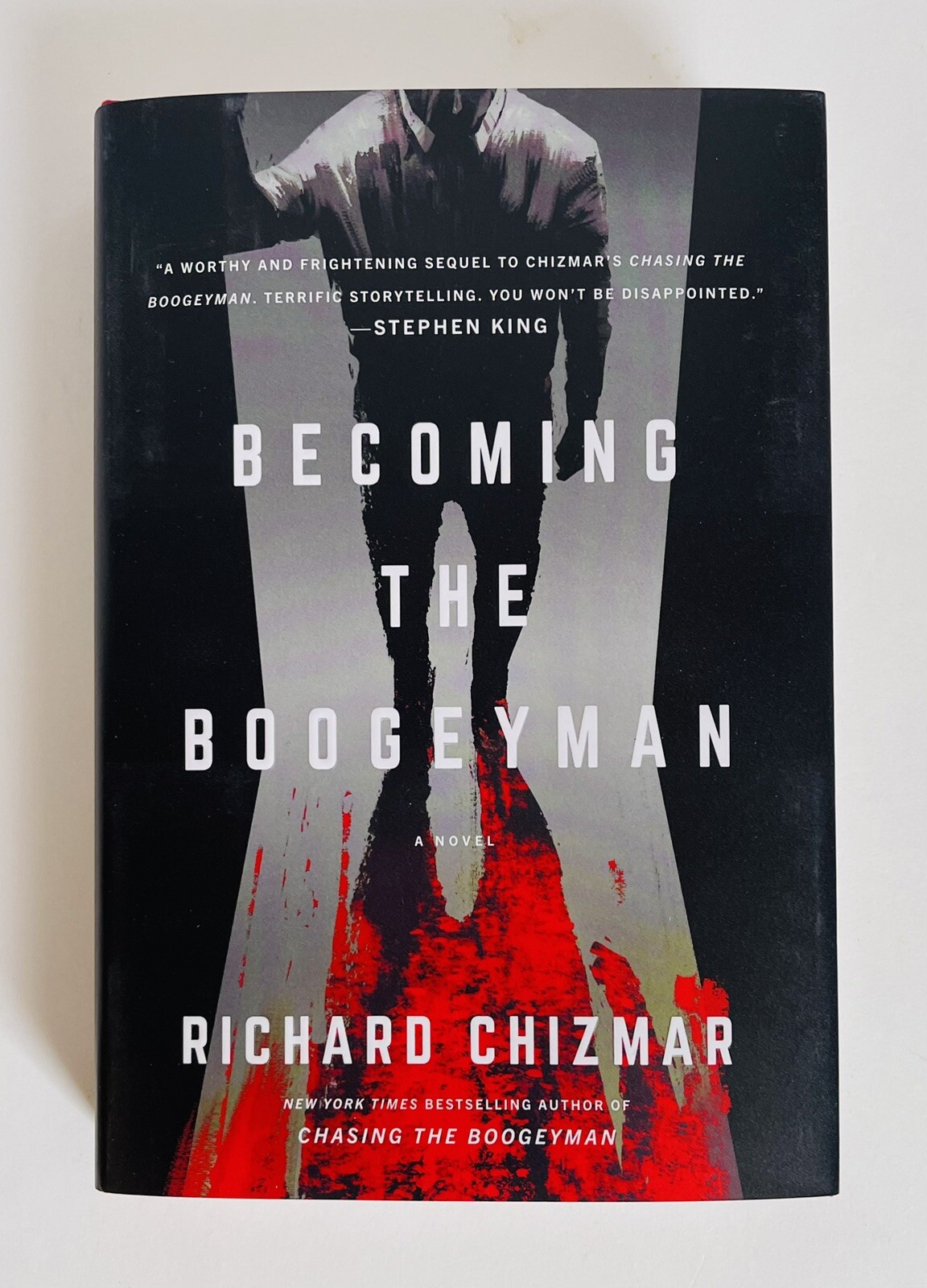 Becoming the Boogeyman by Richard Chizmar Hardcover 1st Ed W/Signed Bookplate