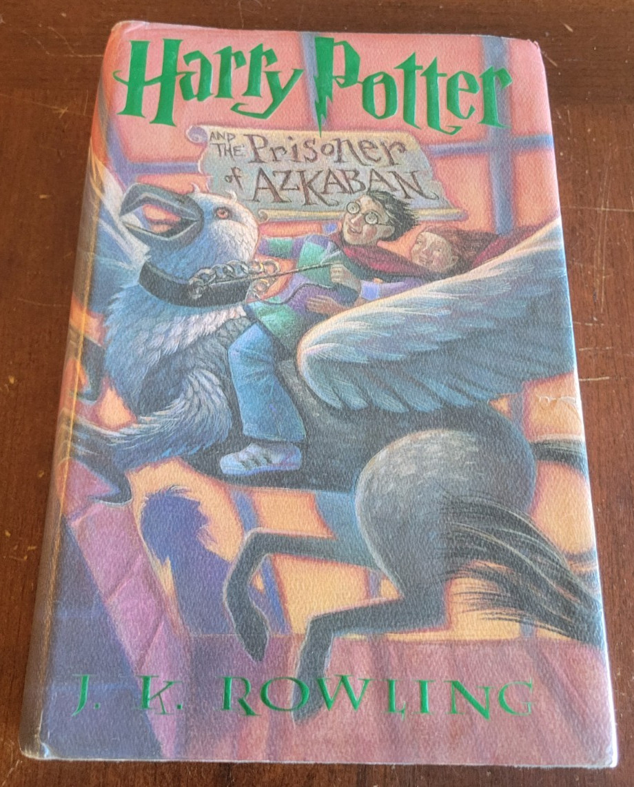 Harry Potter and the Prisoner of Azkaban – JK Rowling – 1st US Ed/1st Print 1999