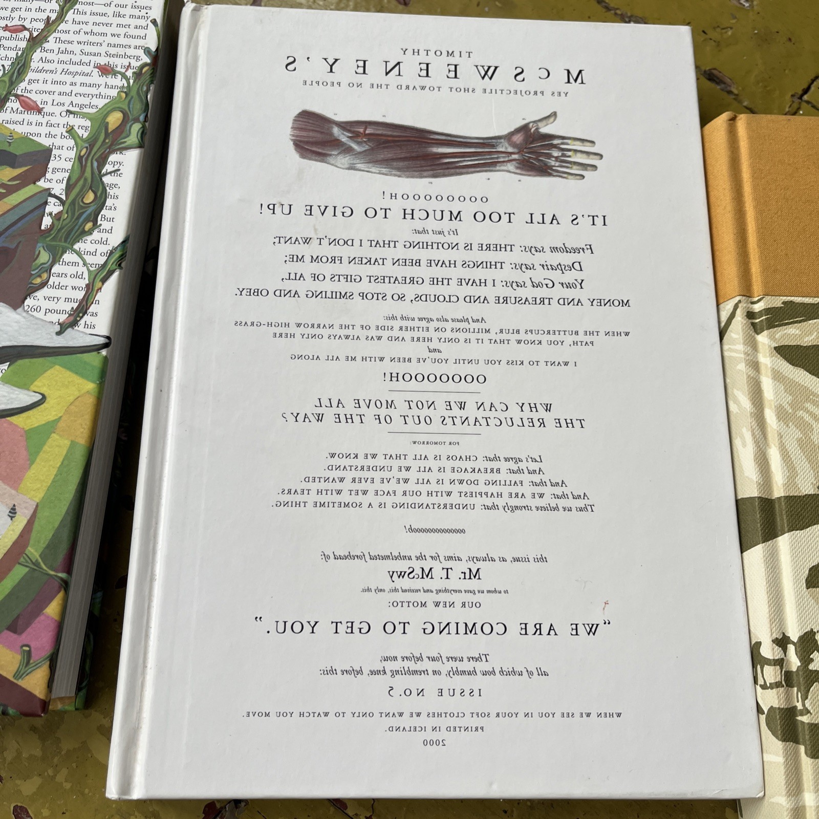 McSweeney’s Quarterly Lot of 7 Issues: HC 5, 15, 20 SC 9, 14, 18 48 Excellent